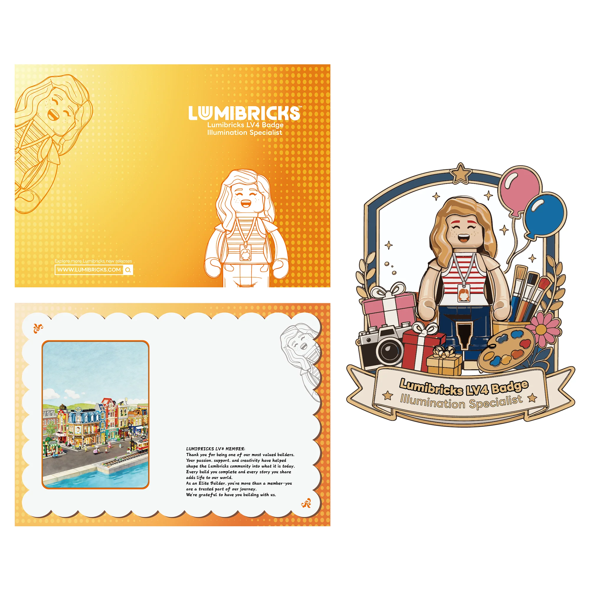 VIP LV4 Member Badge-Not for sale, points redemption only