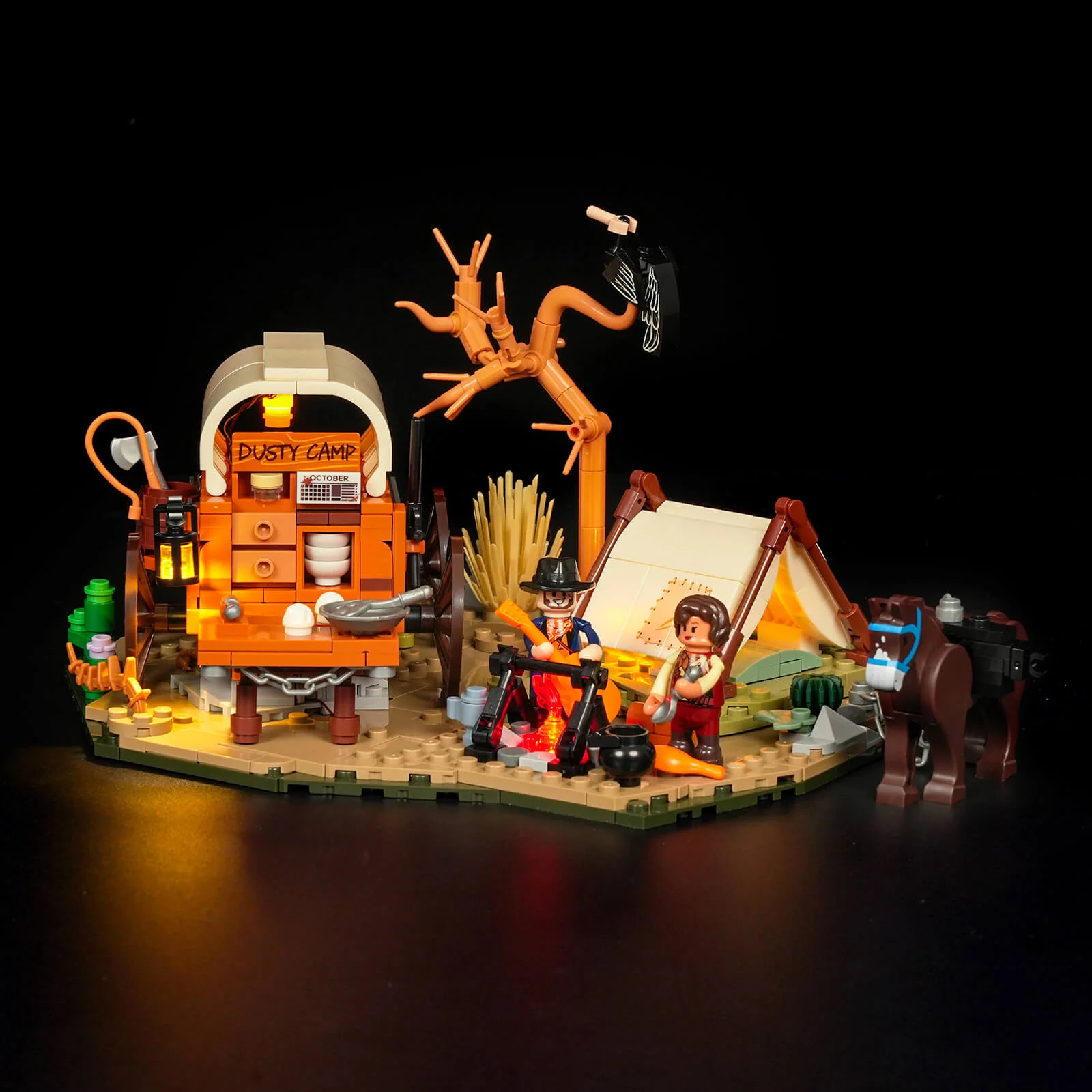Cowboy Camp Western Building Set with 542 Pieces