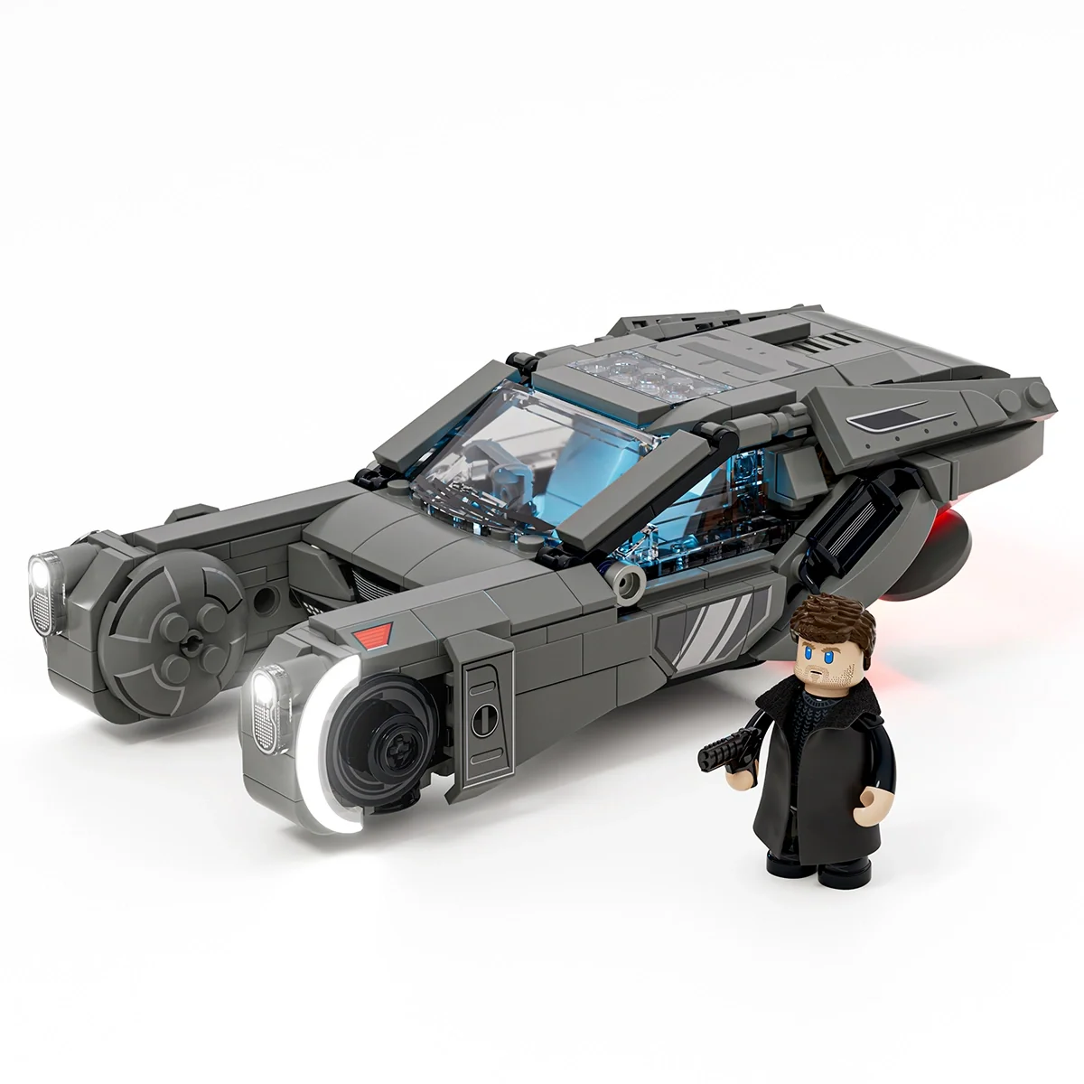 K's Spinner Brick Replica with Cinematic Lighting