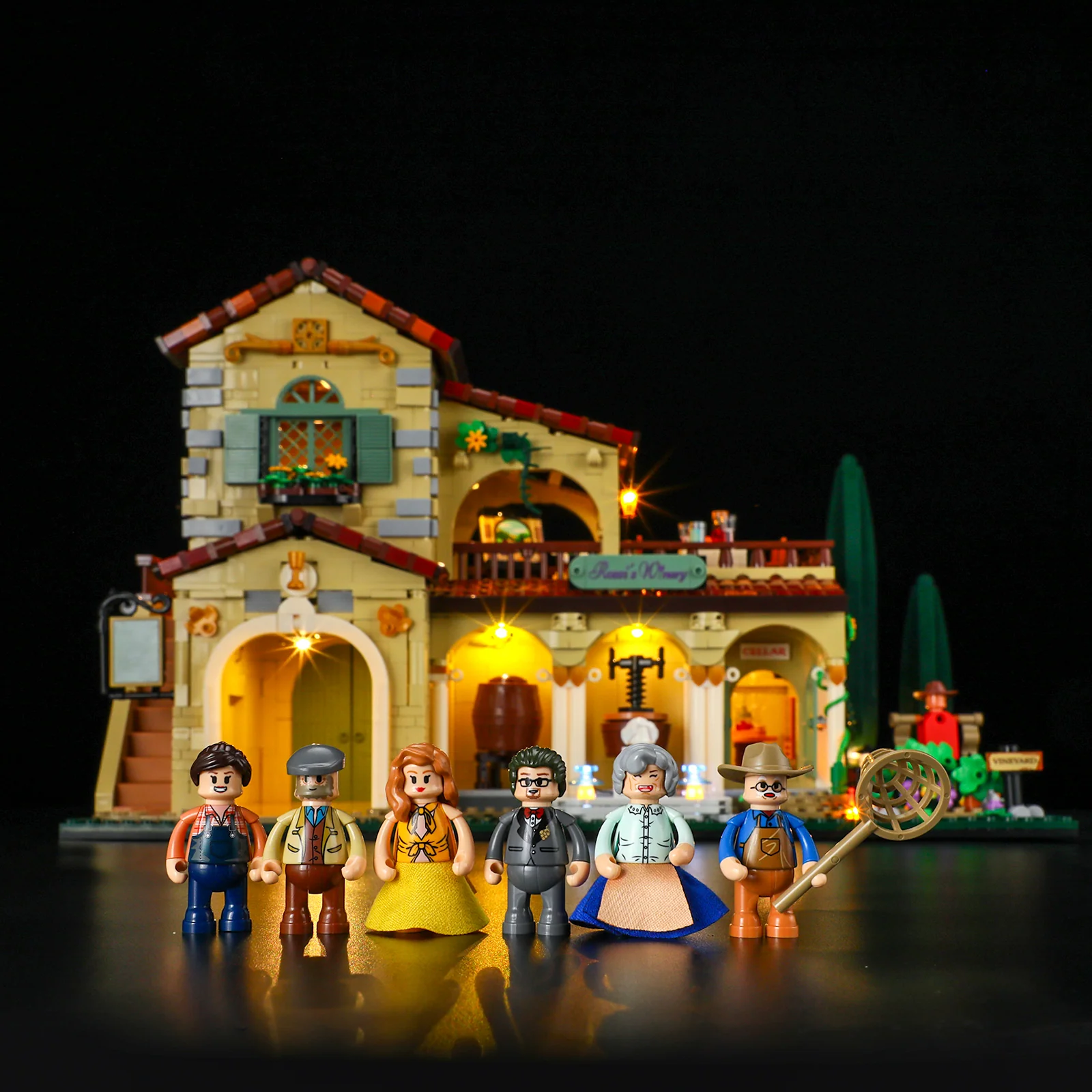 Vineyard Estate L9086 Tuscan Winery Build with 11 Lighting Scenes
