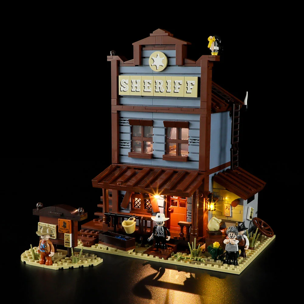 Sheriff's Office Old West Building Set with 4 Minifigures