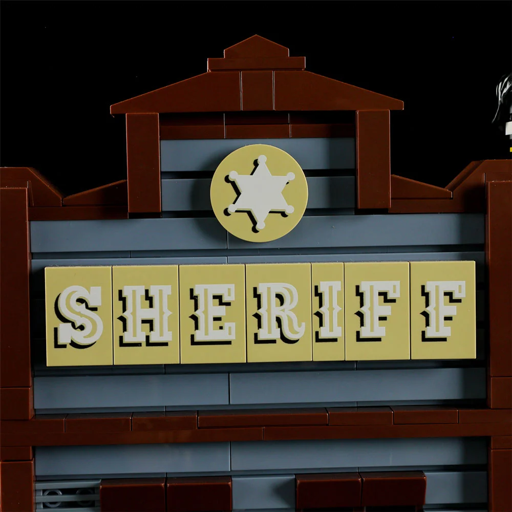 Sheriff's Office Old West Building Set with 4 Minifigures