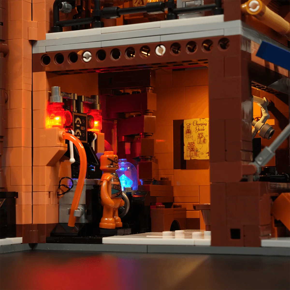 Lumibricks 蒸汽朋克机械工坊发光积木套装