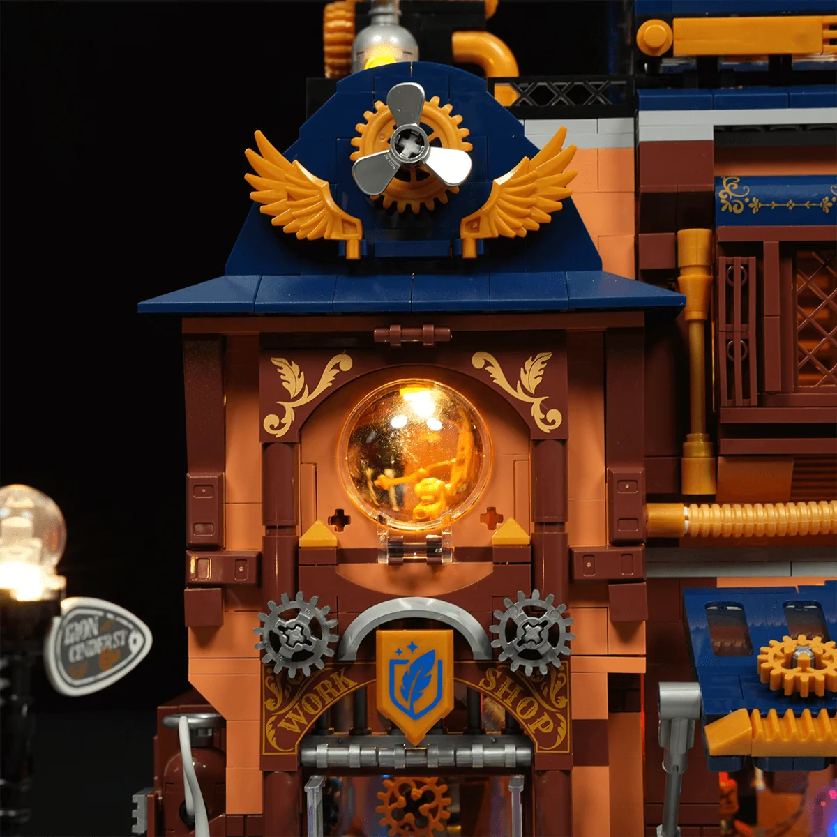 Lumibricks 蒸汽朋克机械工坊发光积木套装