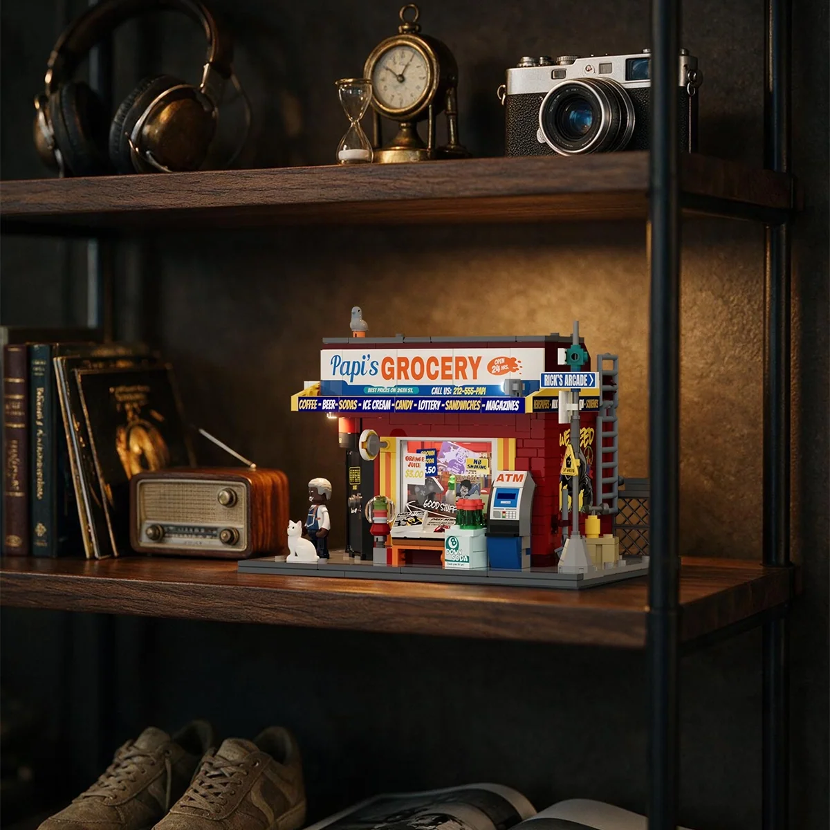 The Bodega 26 New York Street Corner Building Set