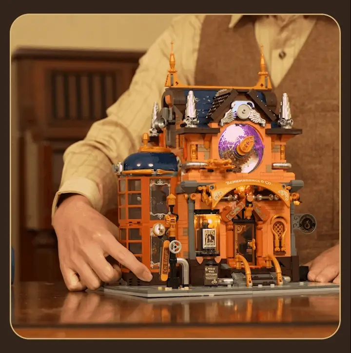 Steampunk Memory Magic Shop 11013 Victorian Building Set