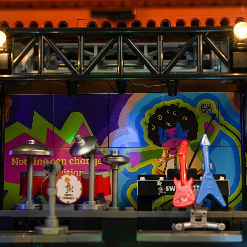 Factory House of Music LiveHouse Building Set with 24 Lights