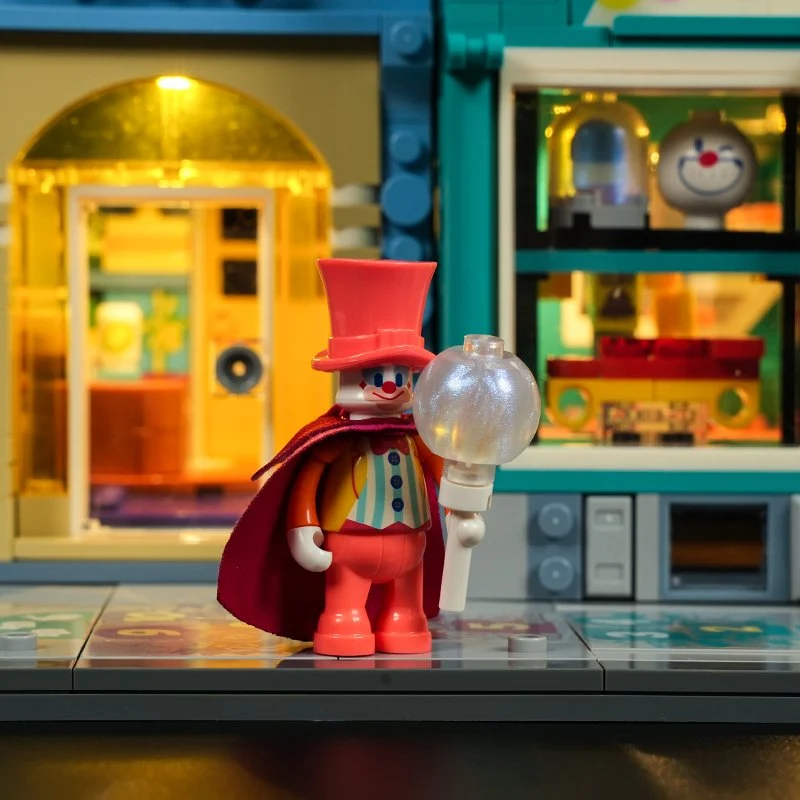 Toy Store L9100 Edwardian Street Building Set with Warm Lighting