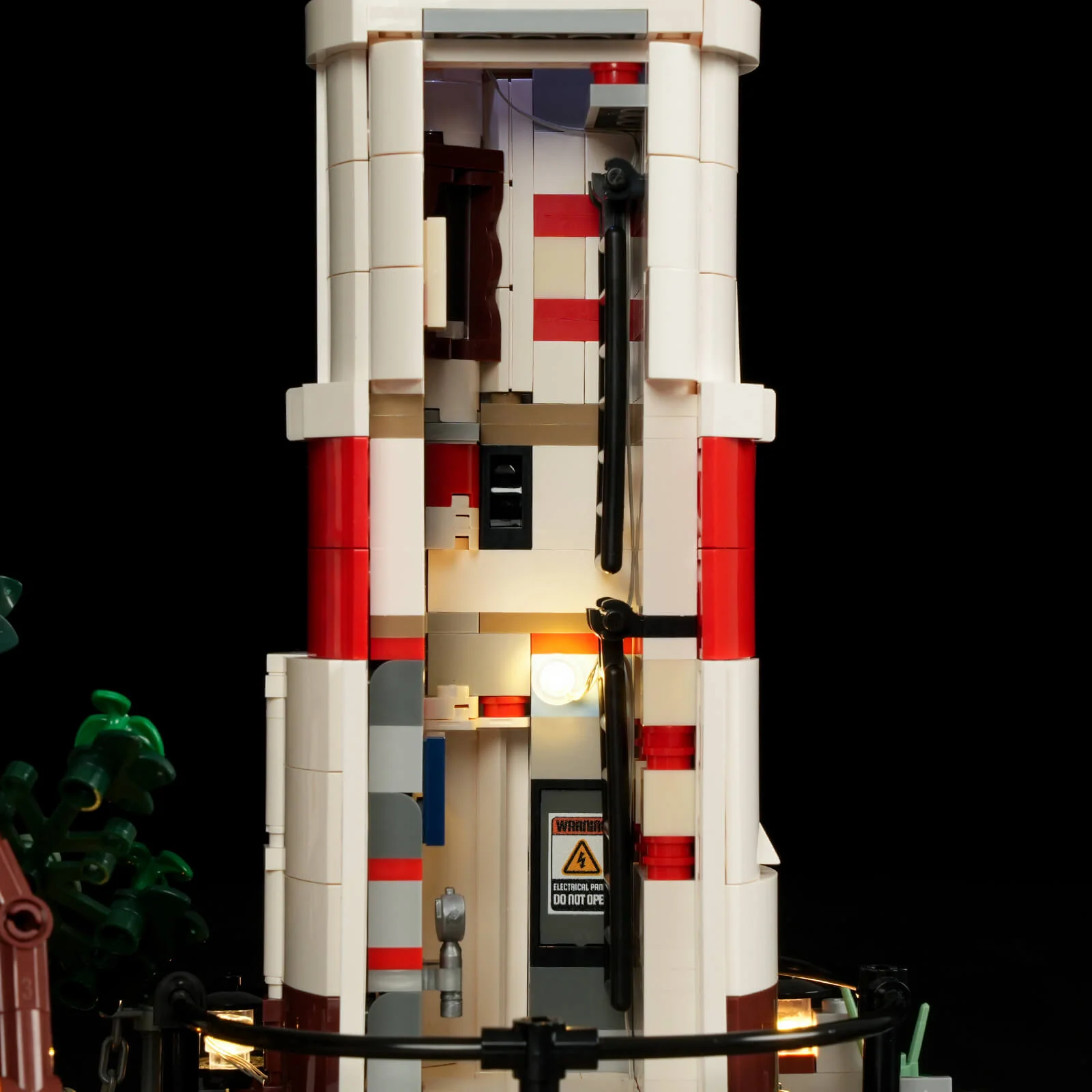 Sunrise Lighthouse 18007 海岸灯塔巡逻灯建筑套装