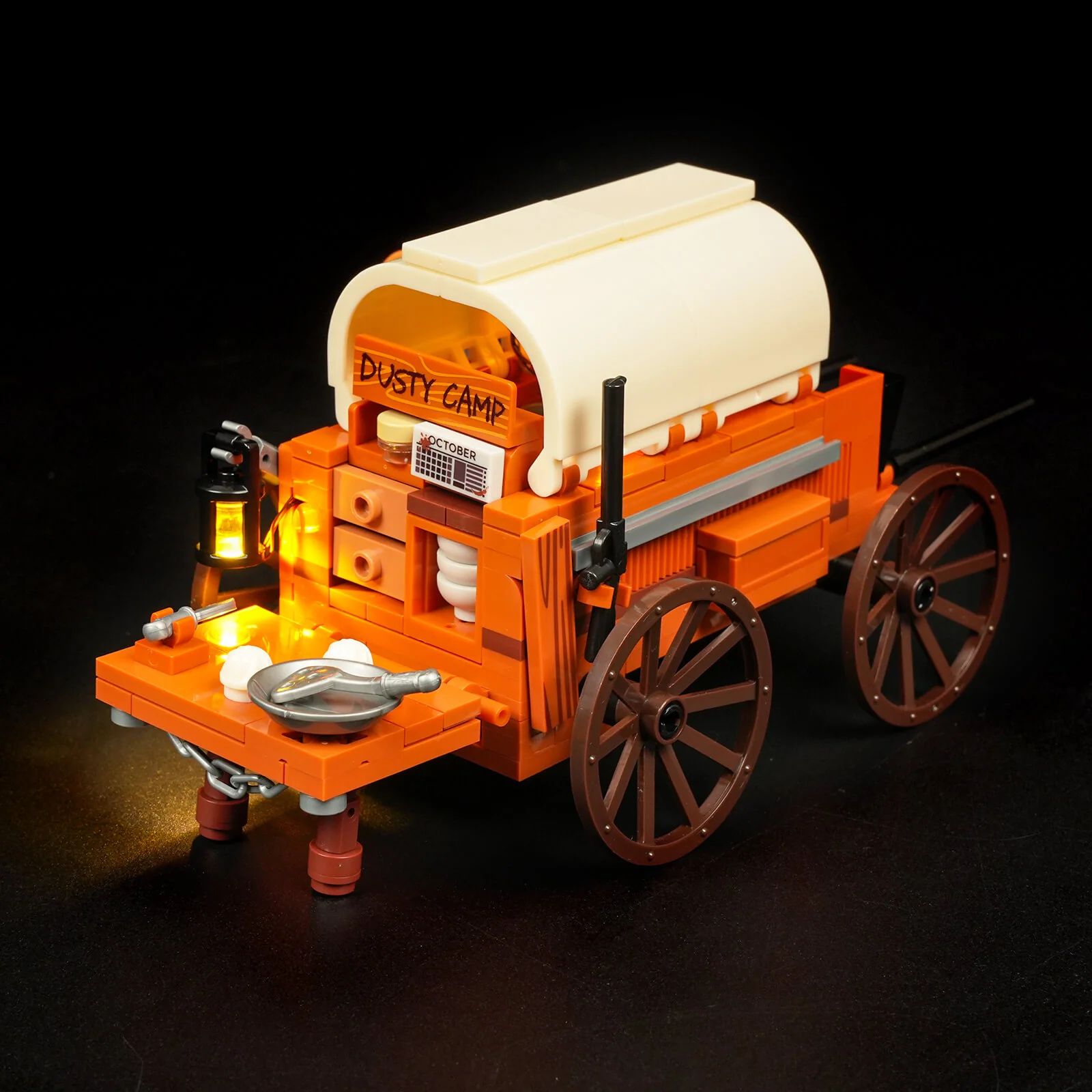 Cowboy Camp Western Building Set with 542 Pieces