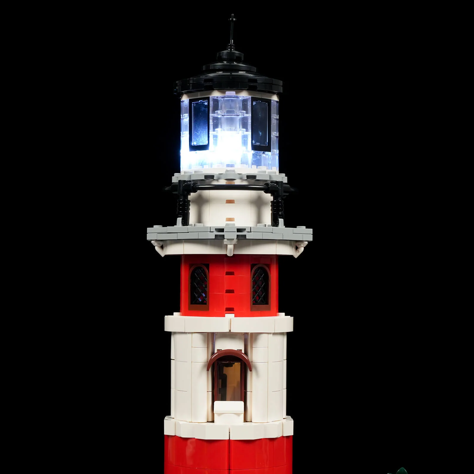 Sunrise Lighthouse 18007 海岸灯塔巡逻灯建筑套装