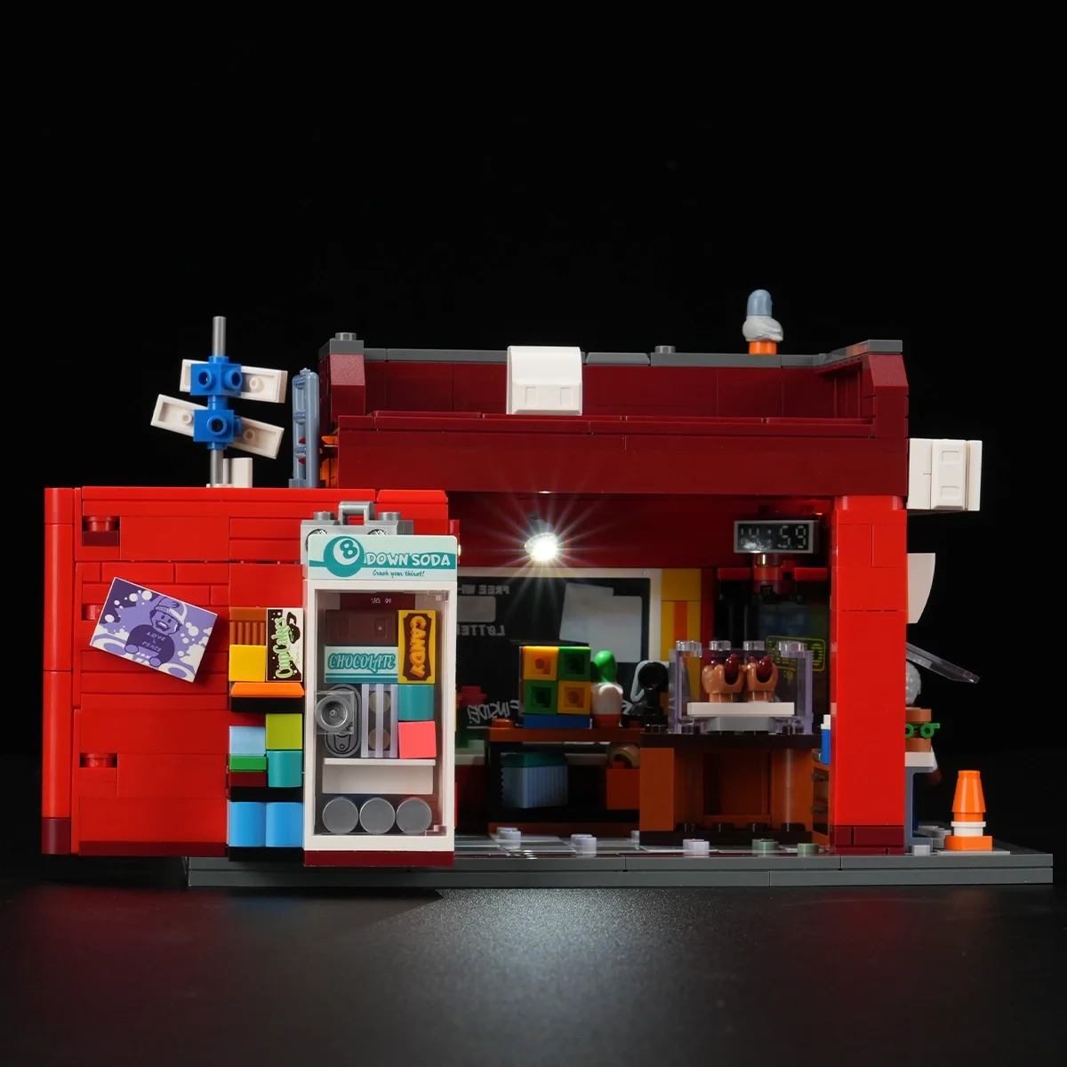 The Bodega 26 New York Street Corner Building Set