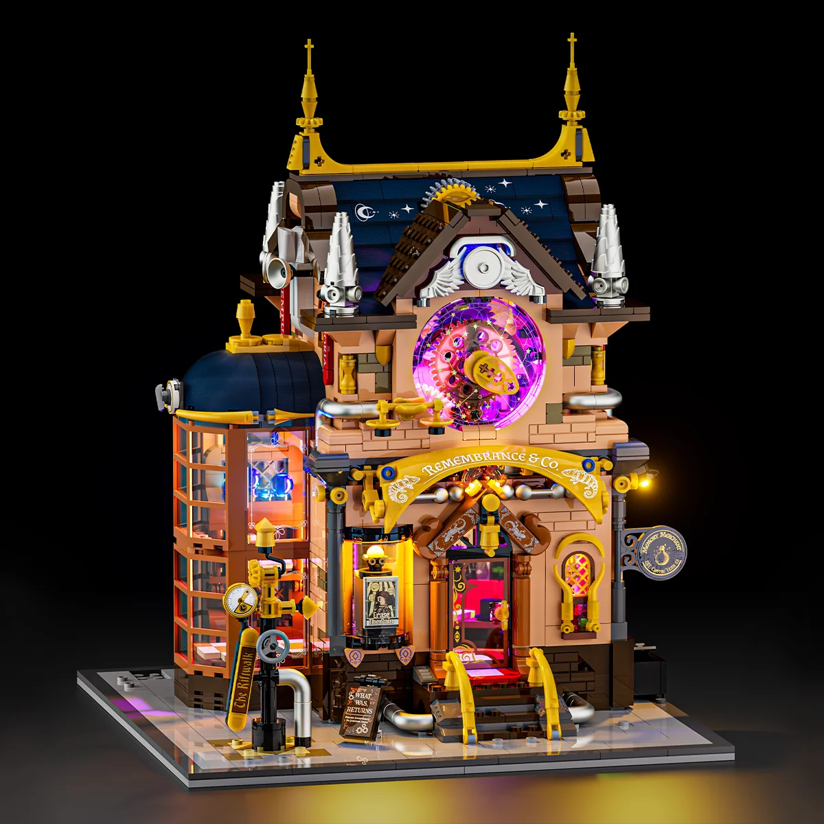 Steampunk Memory Magic Shop 11013 Victorian Building Set