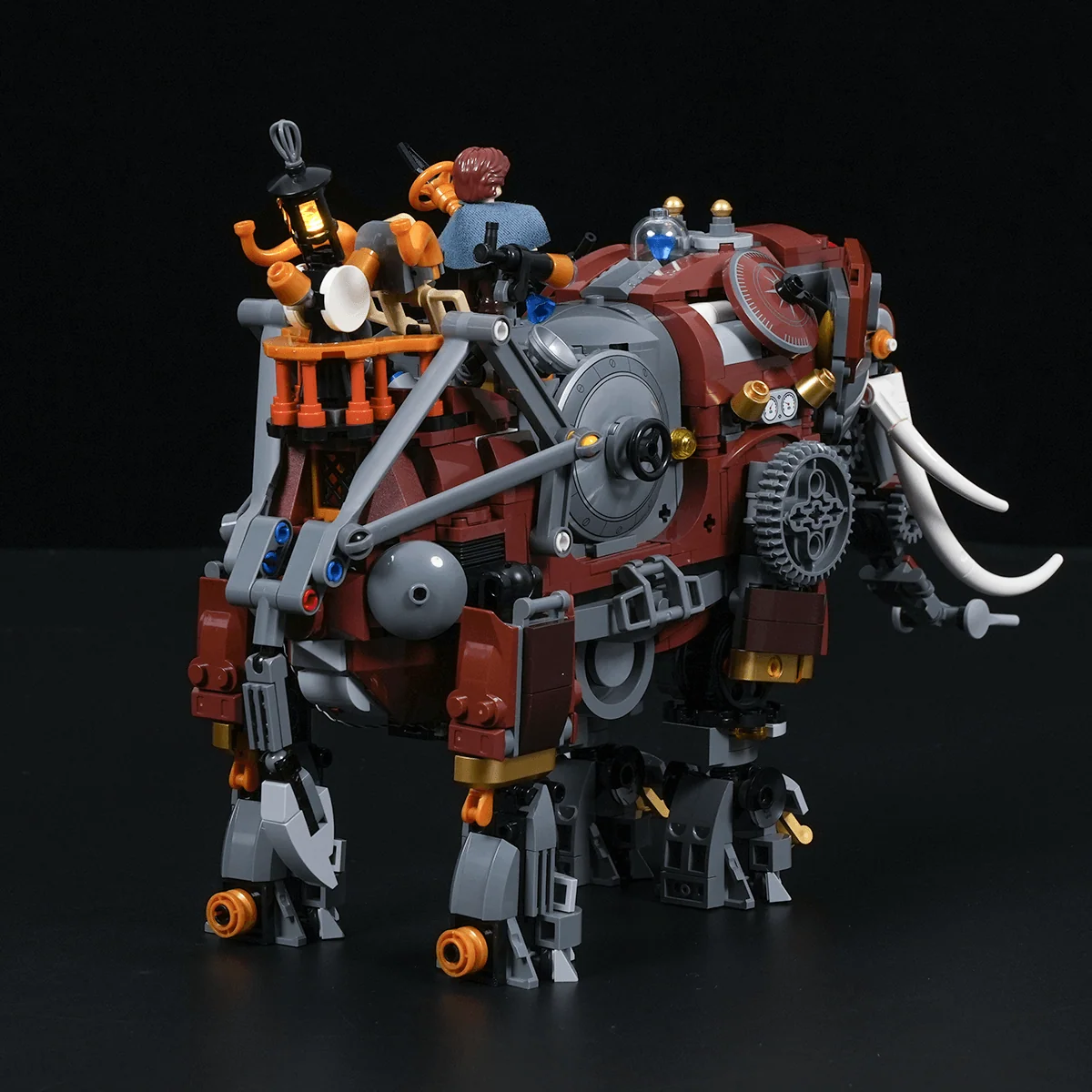 Steamphant 11014 Steampunk Mechanical Elephant Building Set