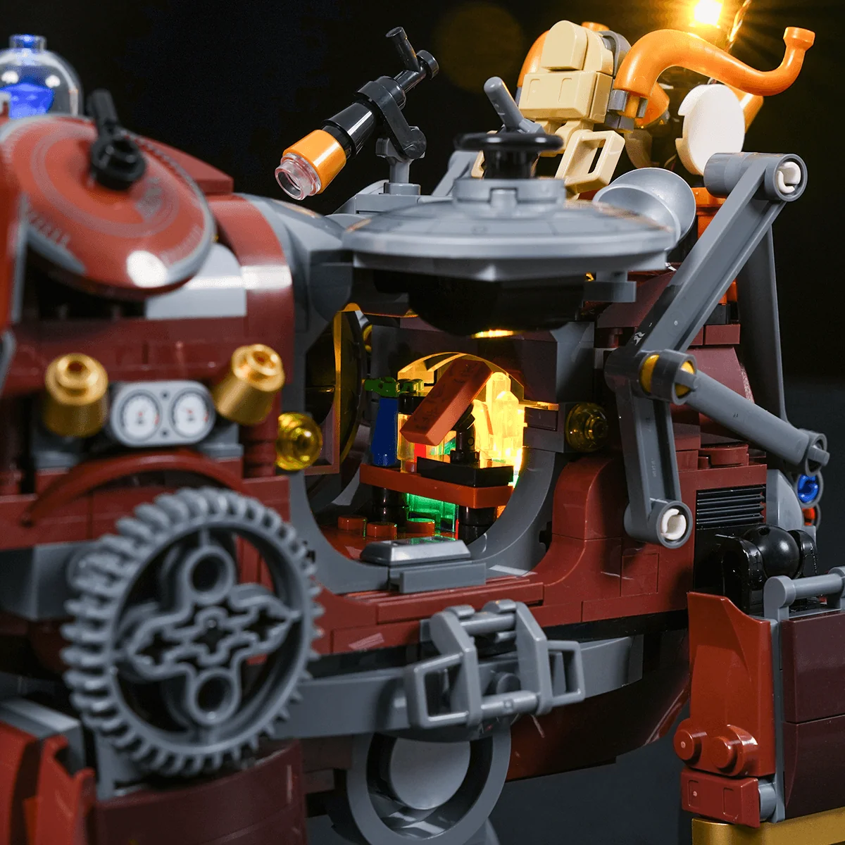 Steamphant 11014 Steampunk Mechanical Elephant Building Set