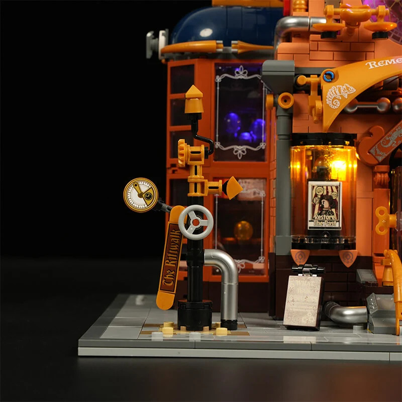 Steampunk Memory Magic Shop 11013 Victorian Building Set
