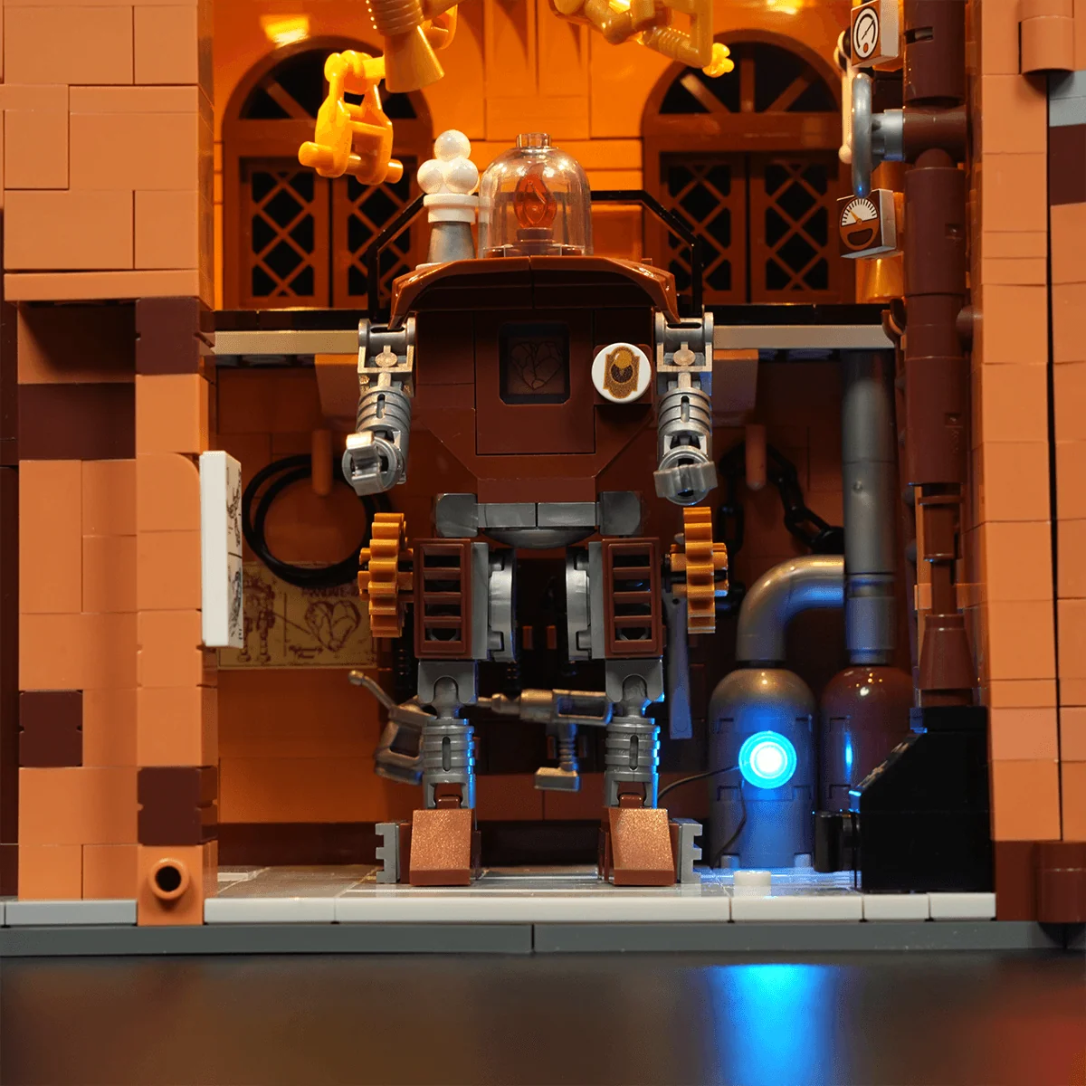 Lumibricks 蒸汽朋克机械工坊发光积木套装