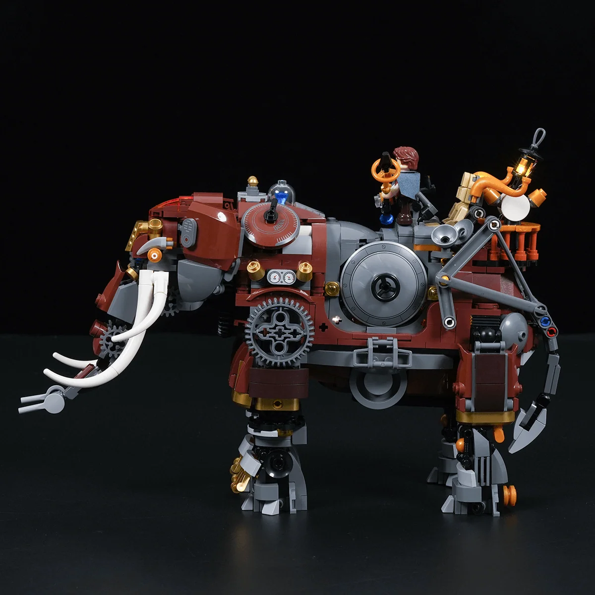 Steamphant 11014 Steampunk Mechanical Elephant Building Set