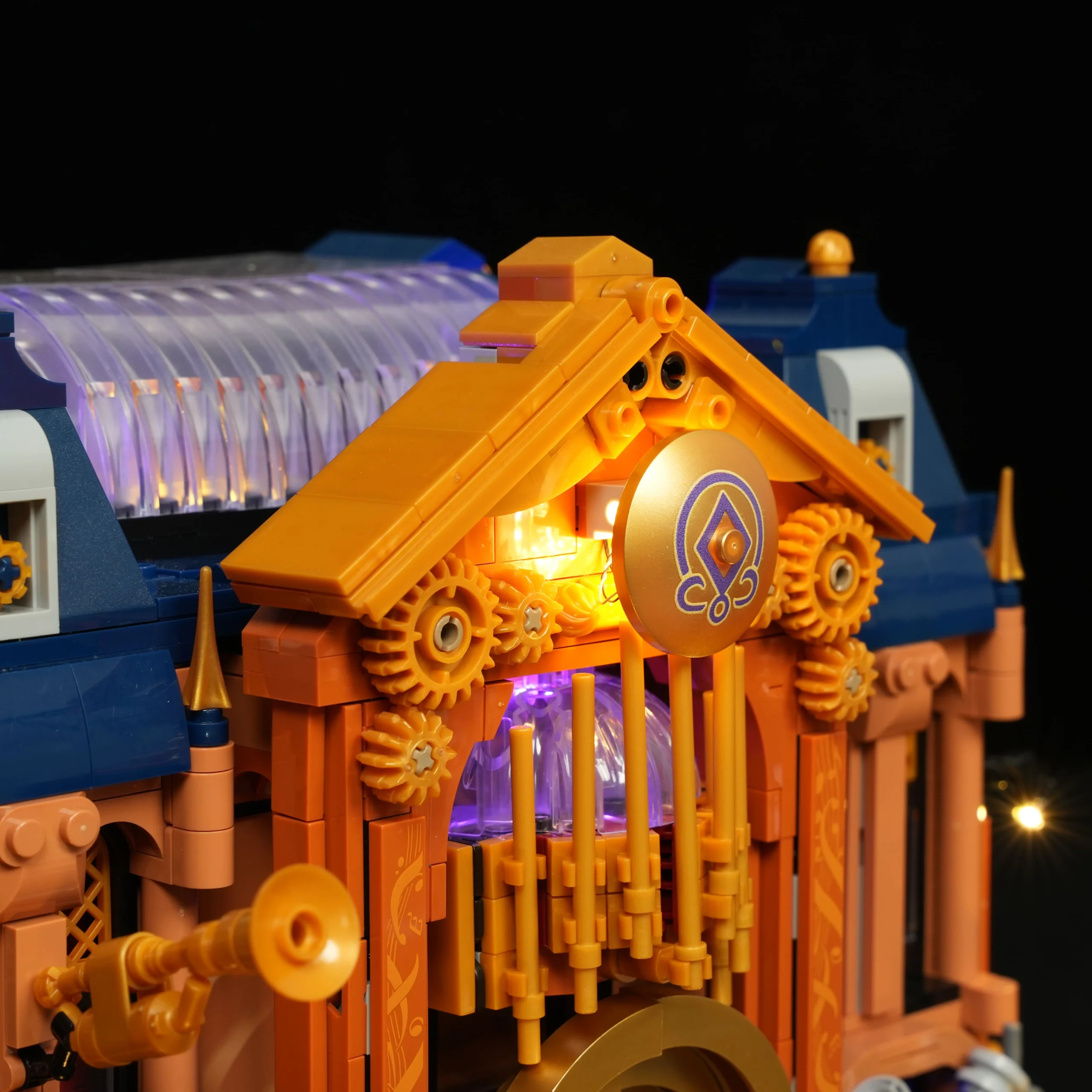 Steampunk Time Opera House Building Set with 3 Lighting Modes