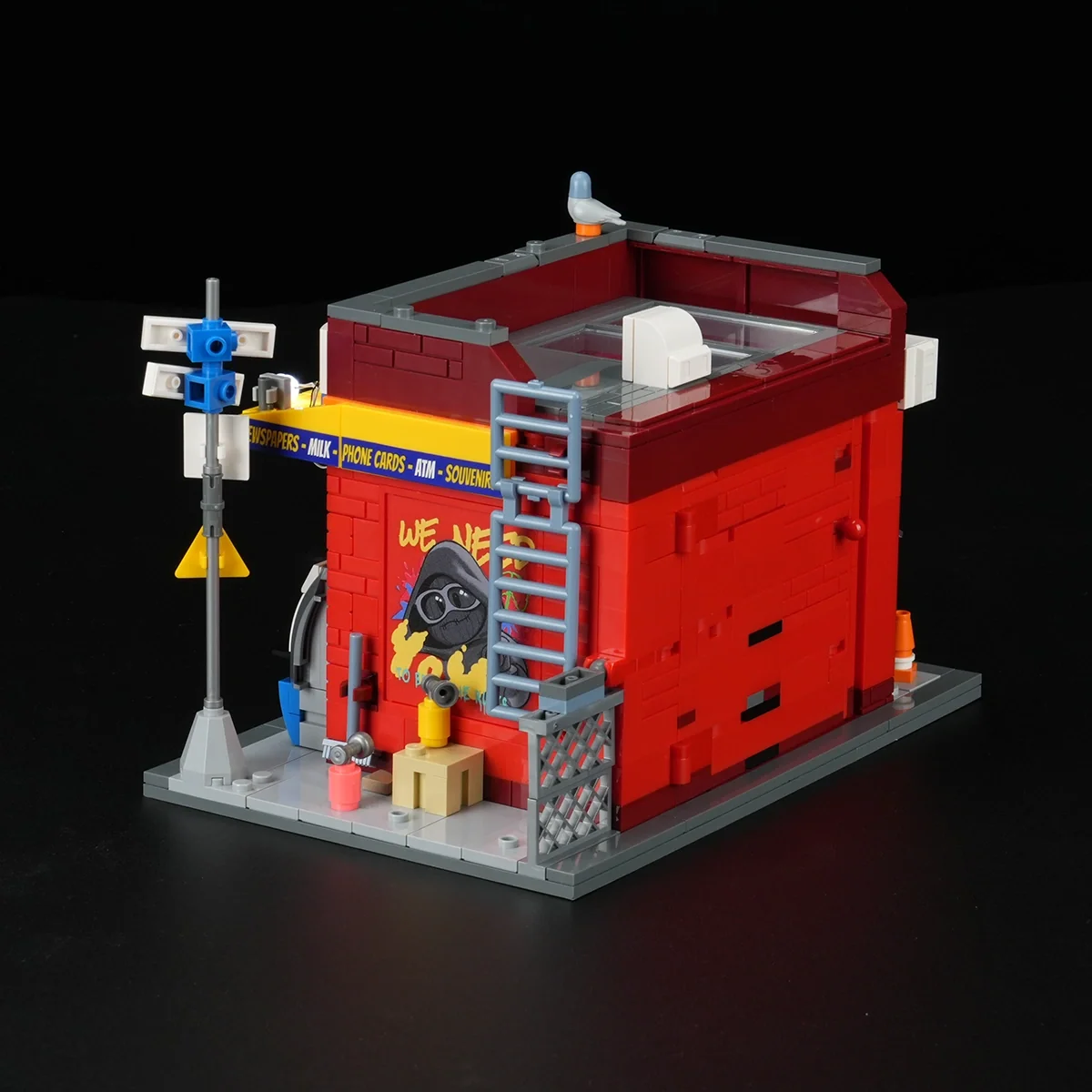 The Bodega 26 New York Street Corner Building Set