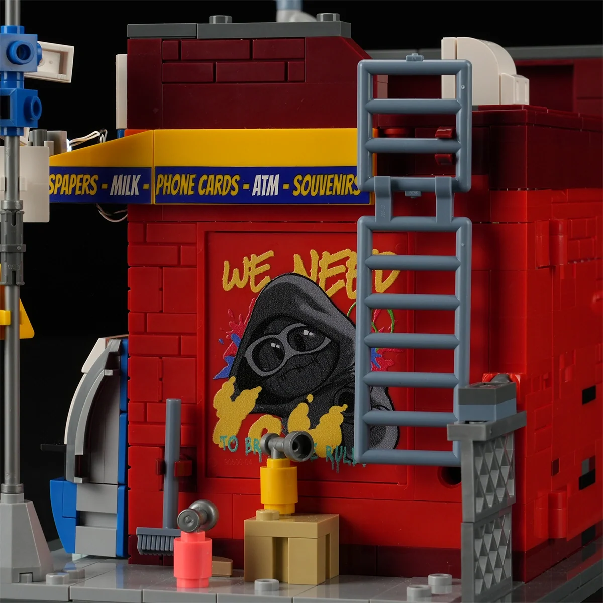 The Bodega 26 New York Street Corner Building Set
