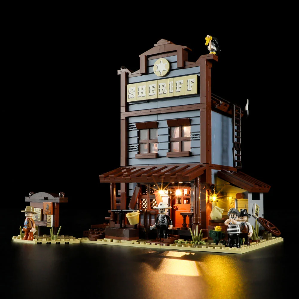 Sheriff's Office Old West Building Set with 4 Minifigures