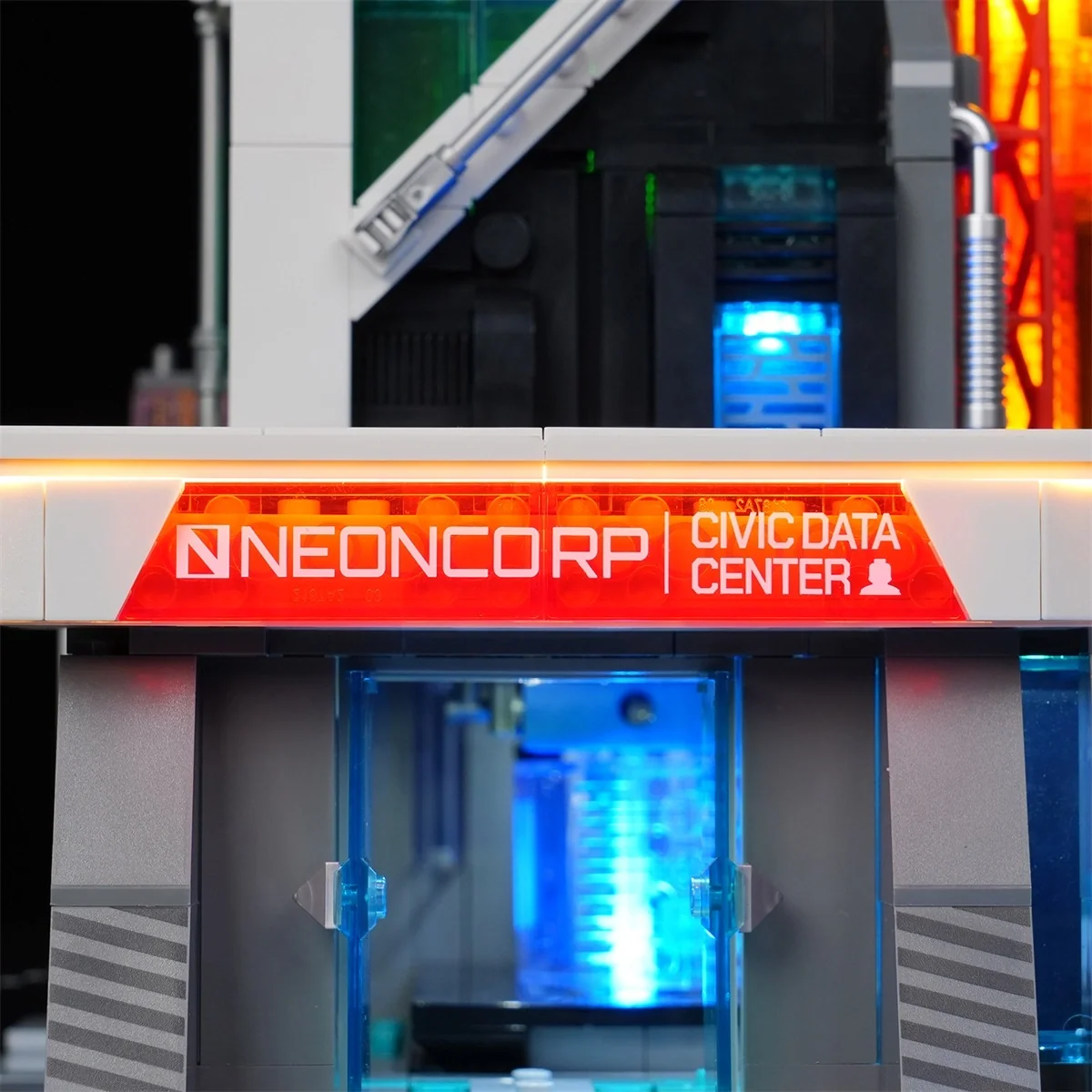 Neon Tech Tower