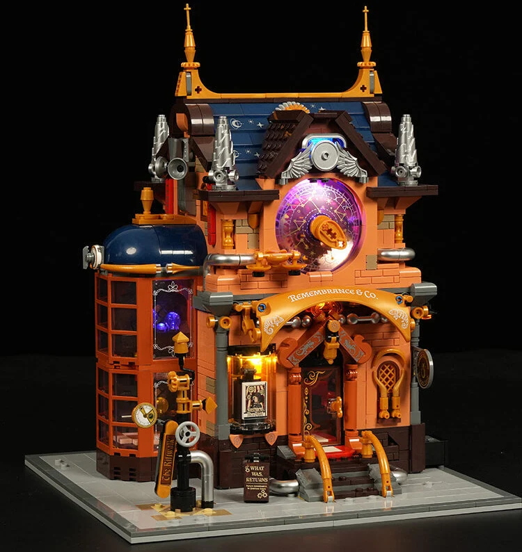 Steampunk Memory Magic Shop 11013 Victorian Building Set