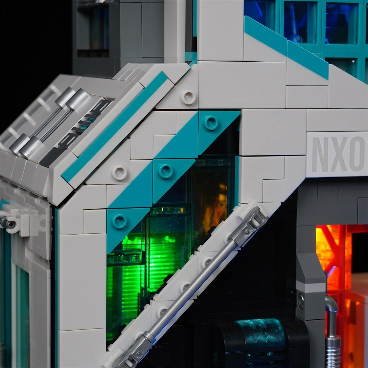 Neon Tech Tower