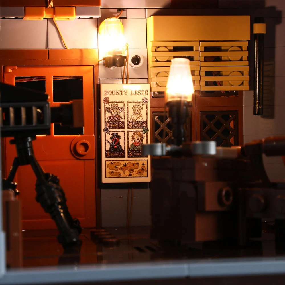 Sheriff's Office Old West Building Set with 4 Minifigures