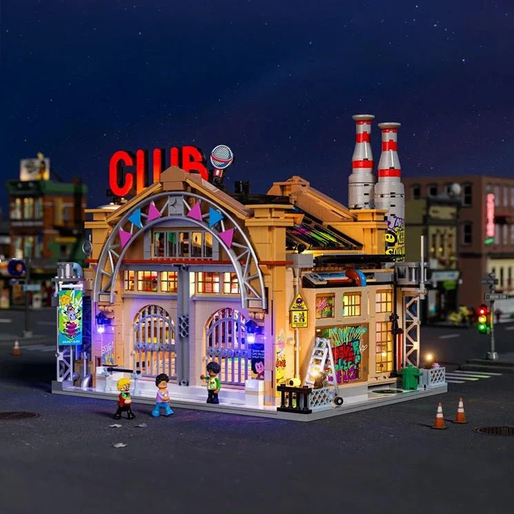 Factory House of Music LiveHouse Building Set with 24 Lights