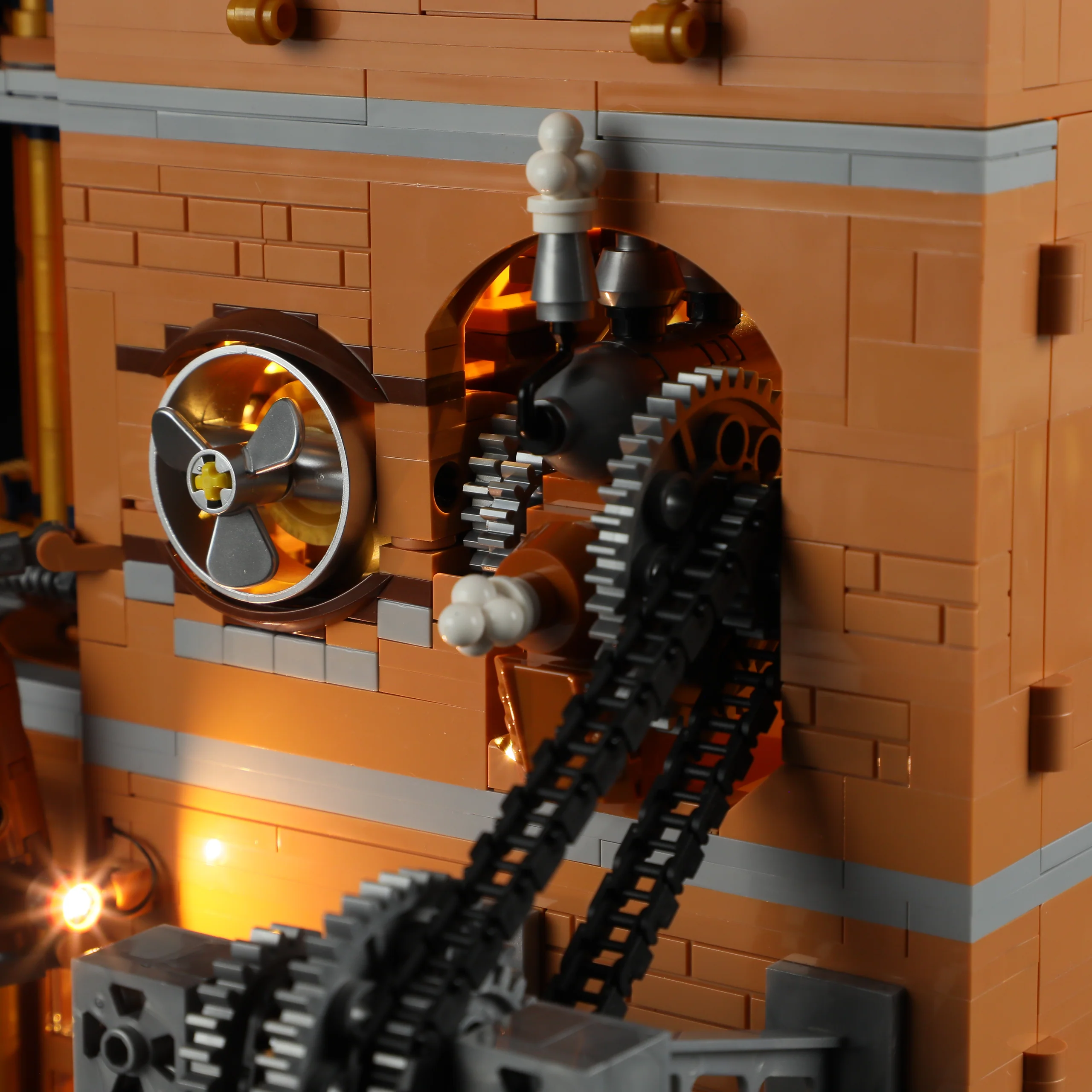 Steampunk Flying Club Building Set with Modular Baseboards