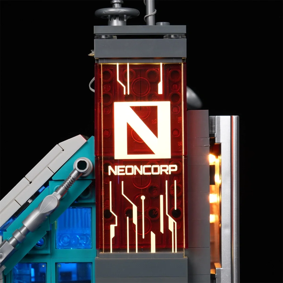 Neon Tech Tower