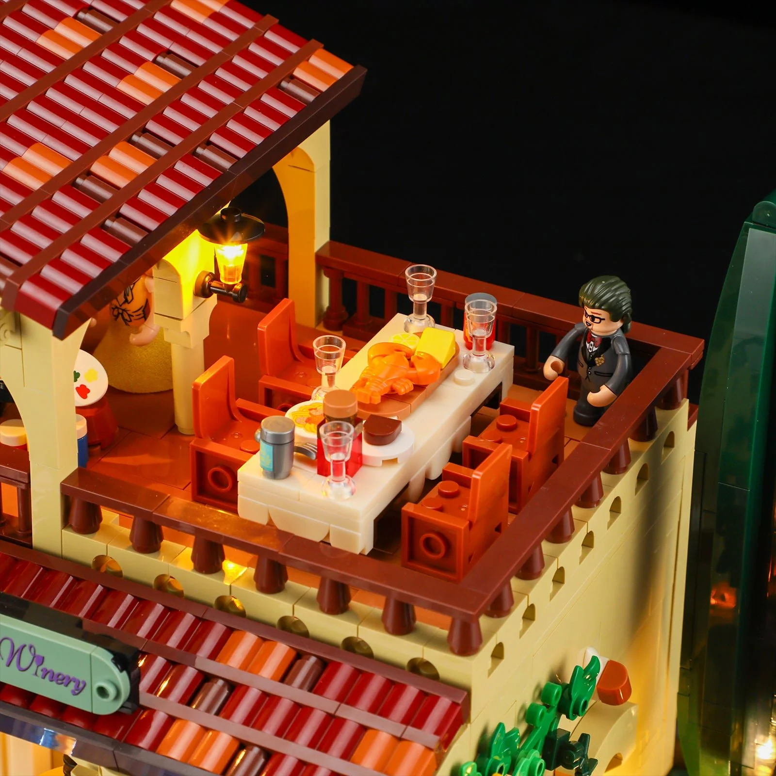 Vineyard Estate L9086 Tuscan Winery Build with 11 Lighting Scenes