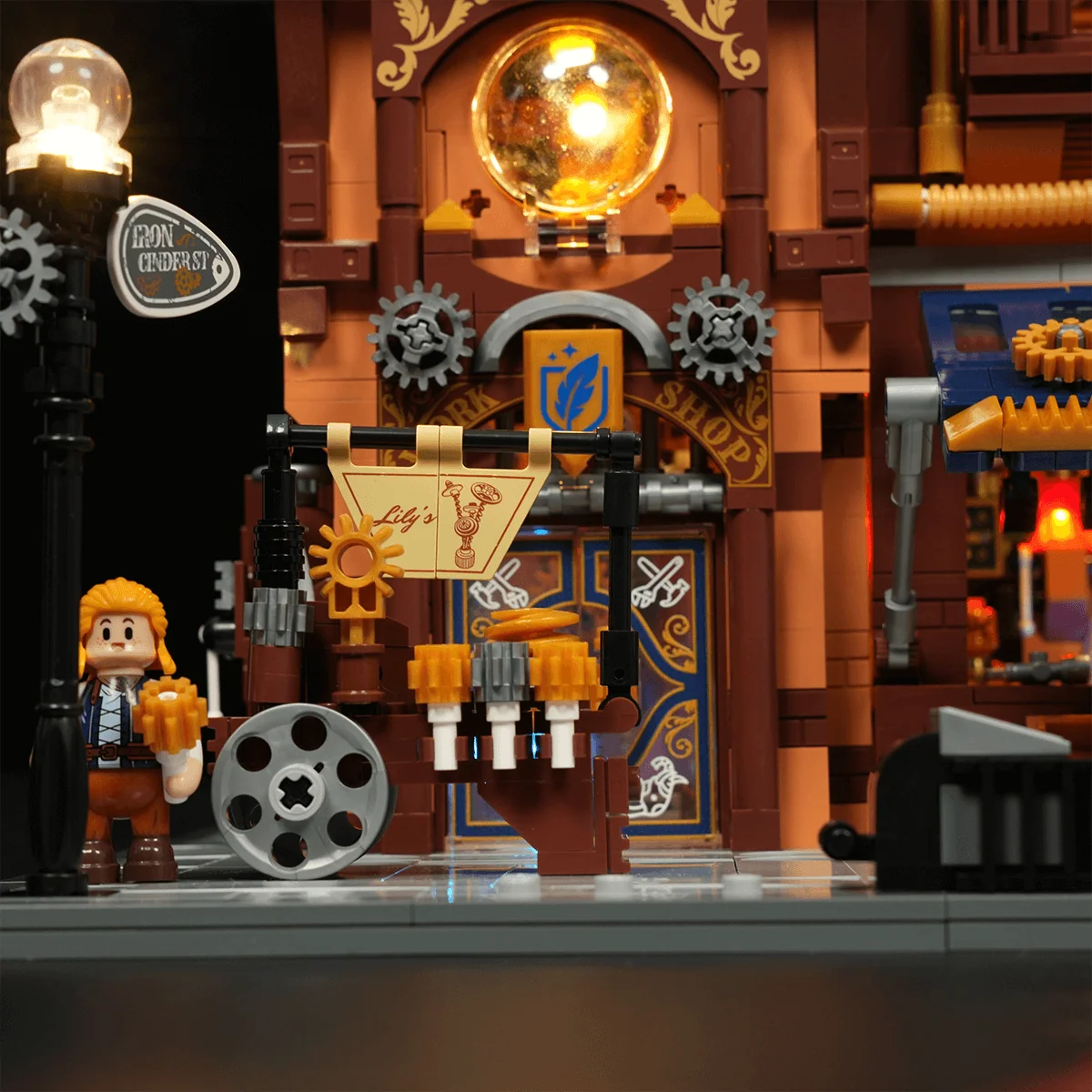 Lumibricks 蒸汽朋克机械工坊发光积木套装