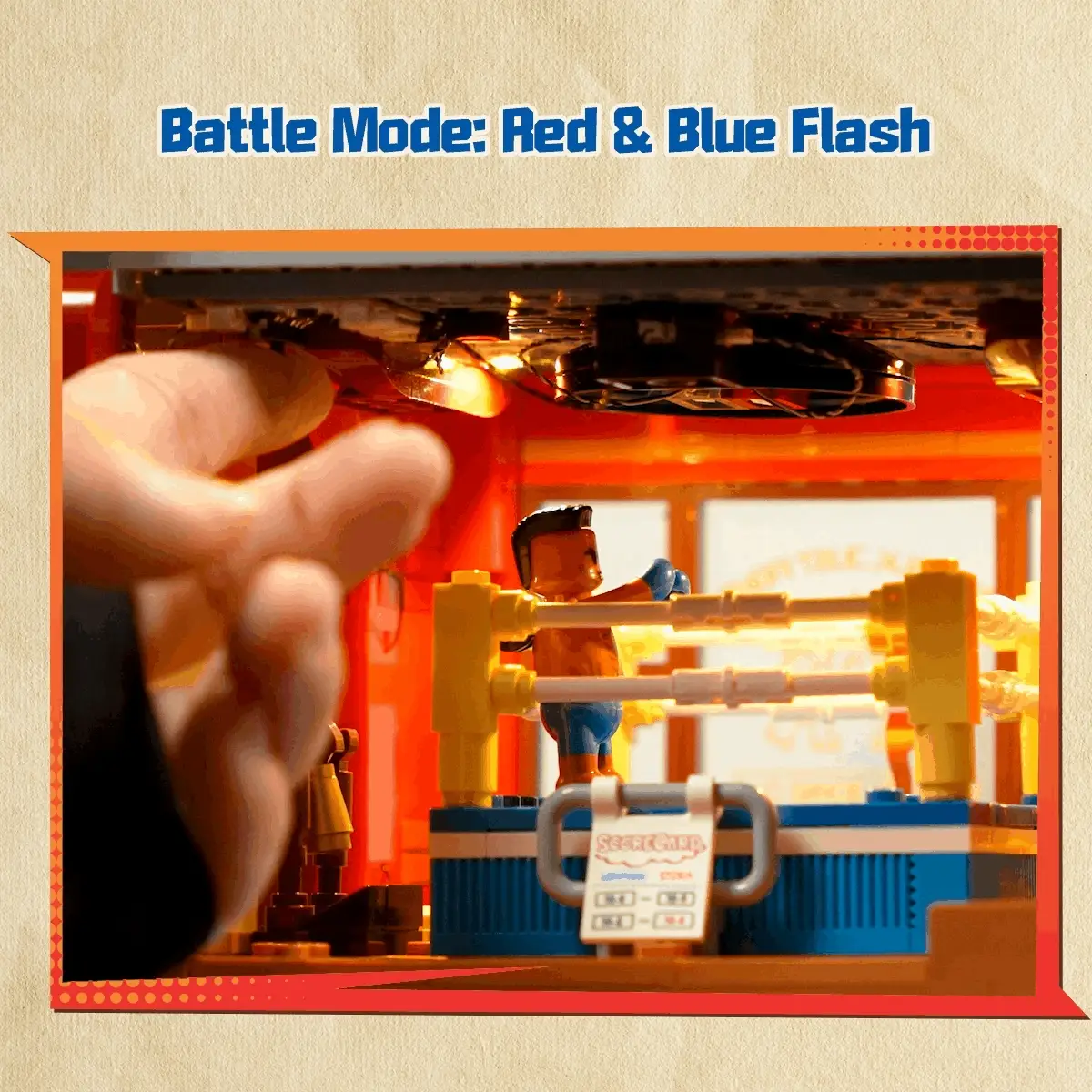 Boxing Club 19009 Street Fusion Building Set with 24 LED Lights