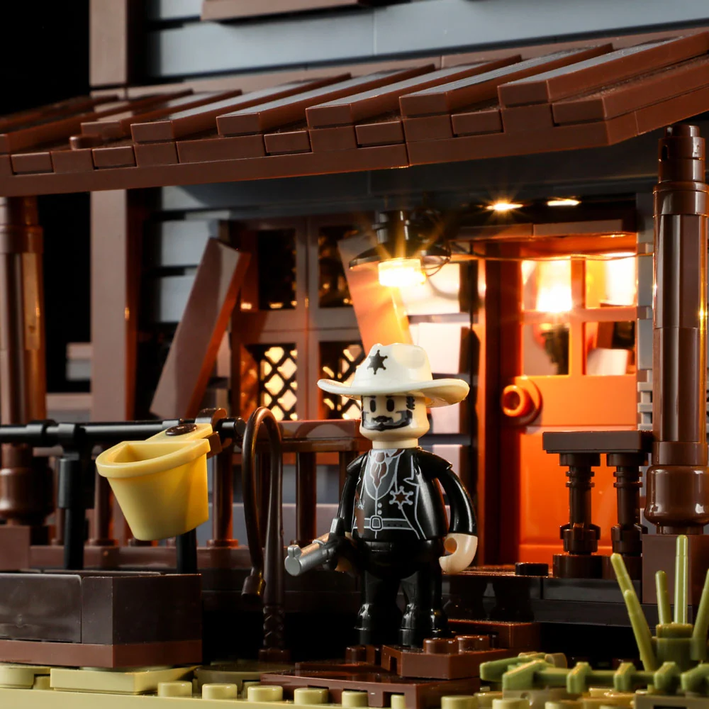 Sheriff's Office Old West Building Set with 4 Minifigures