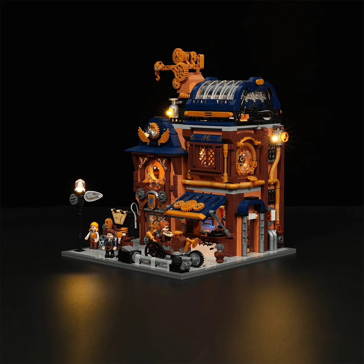 Lumibricks 蒸汽朋克机械工坊发光积木套装