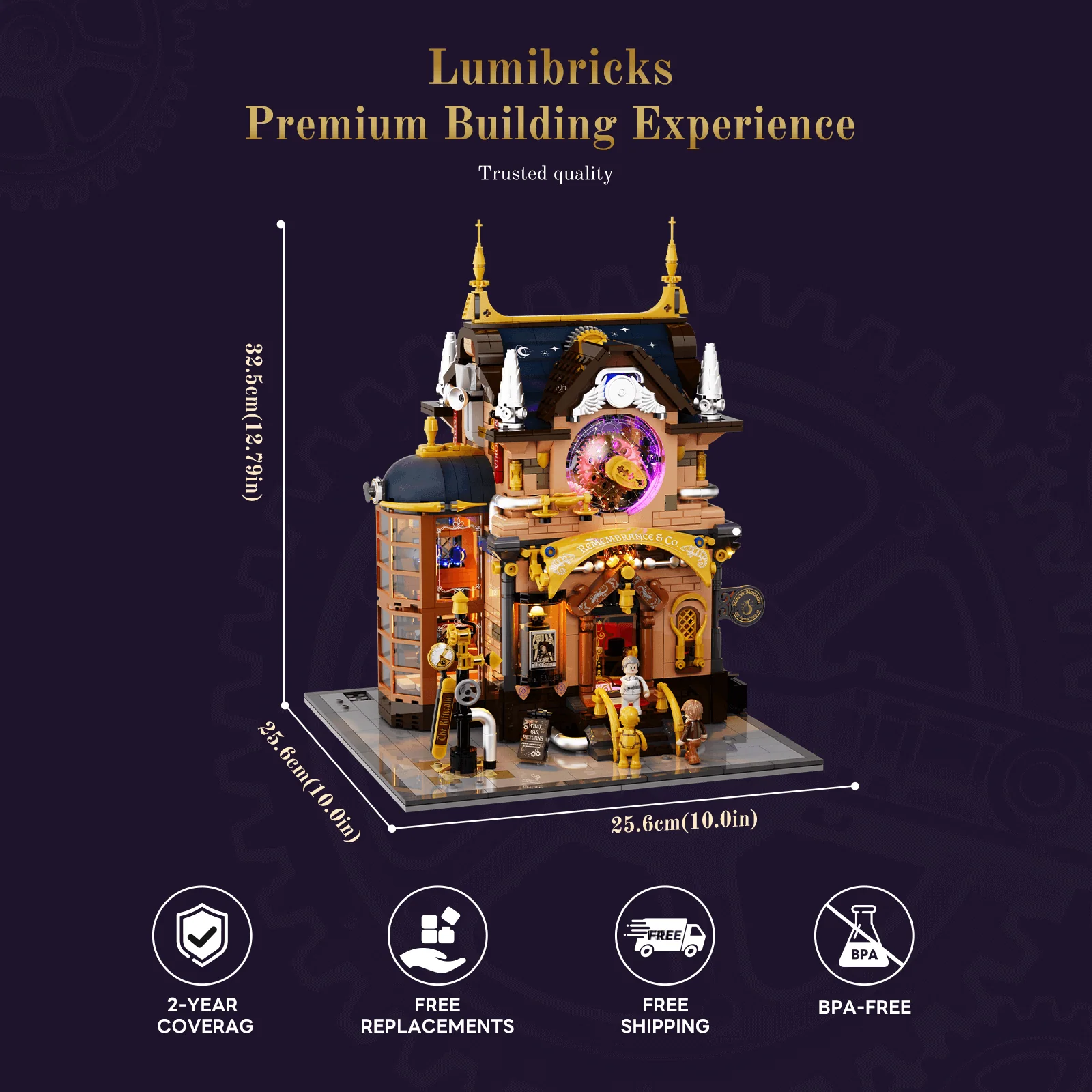 Steampunk Memory Magic Shop 11013 Victorian Building Set