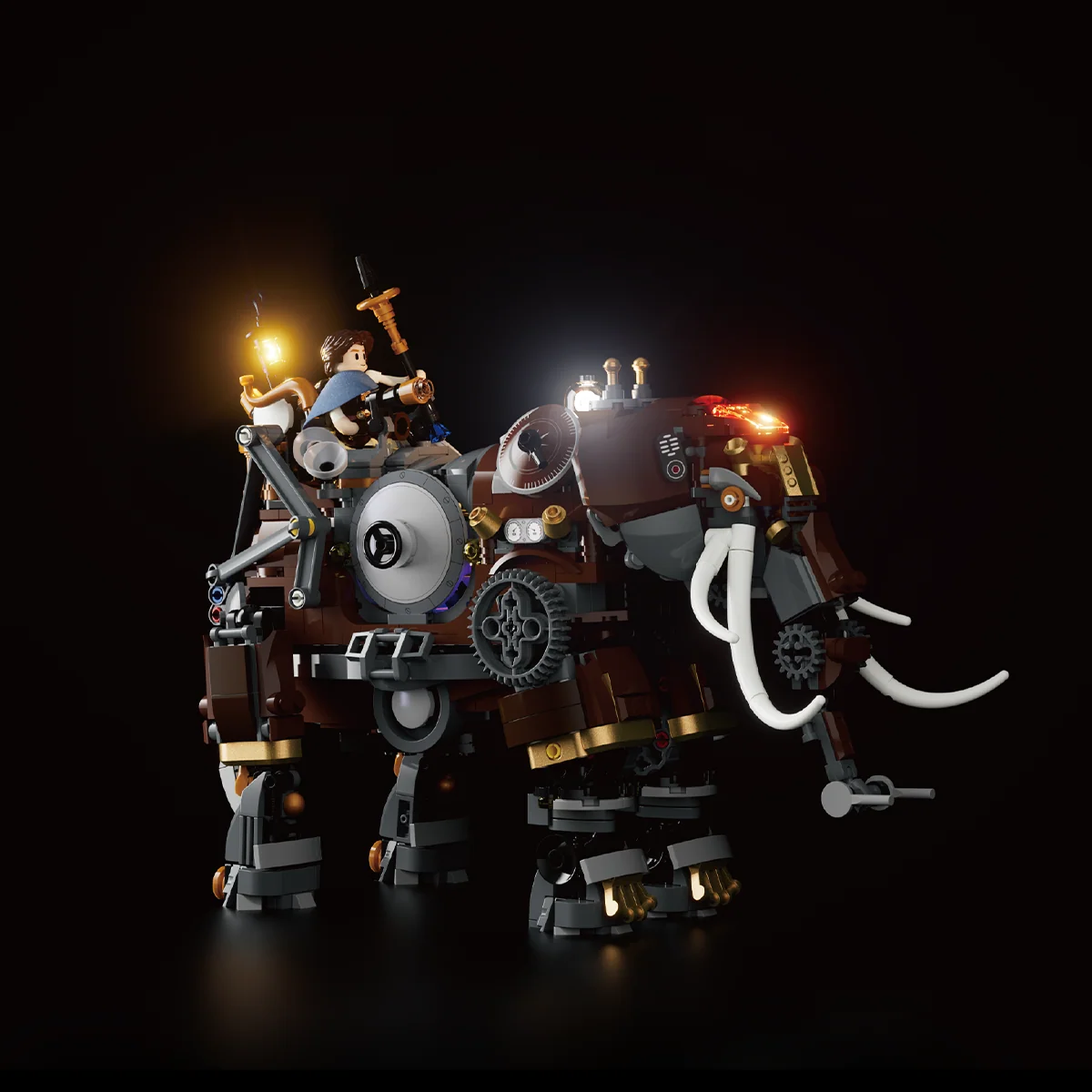 Steamphant 11014 Steampunk Mechanical Elephant Building Set