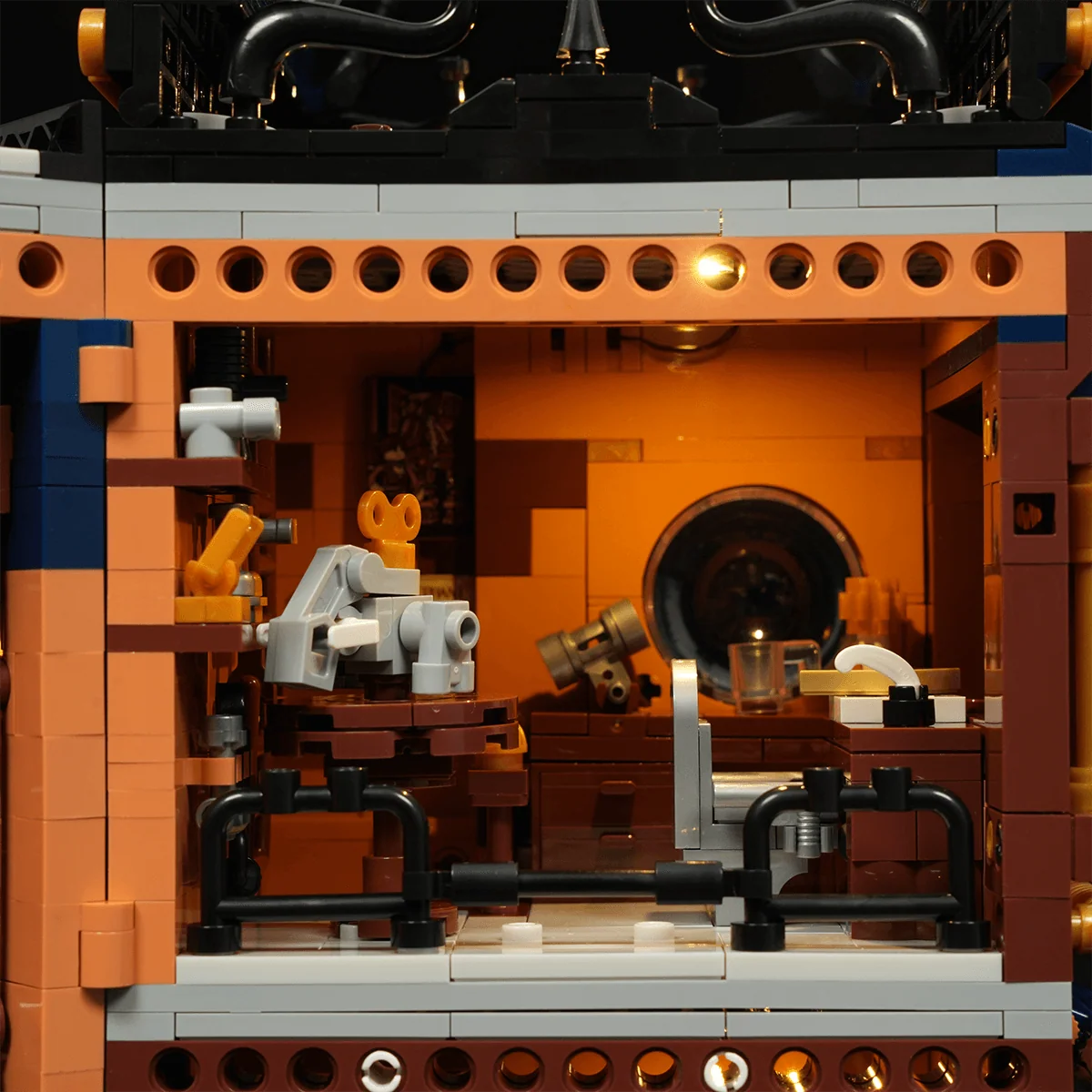 Lumibricks 蒸汽朋克机械工坊发光积木套装