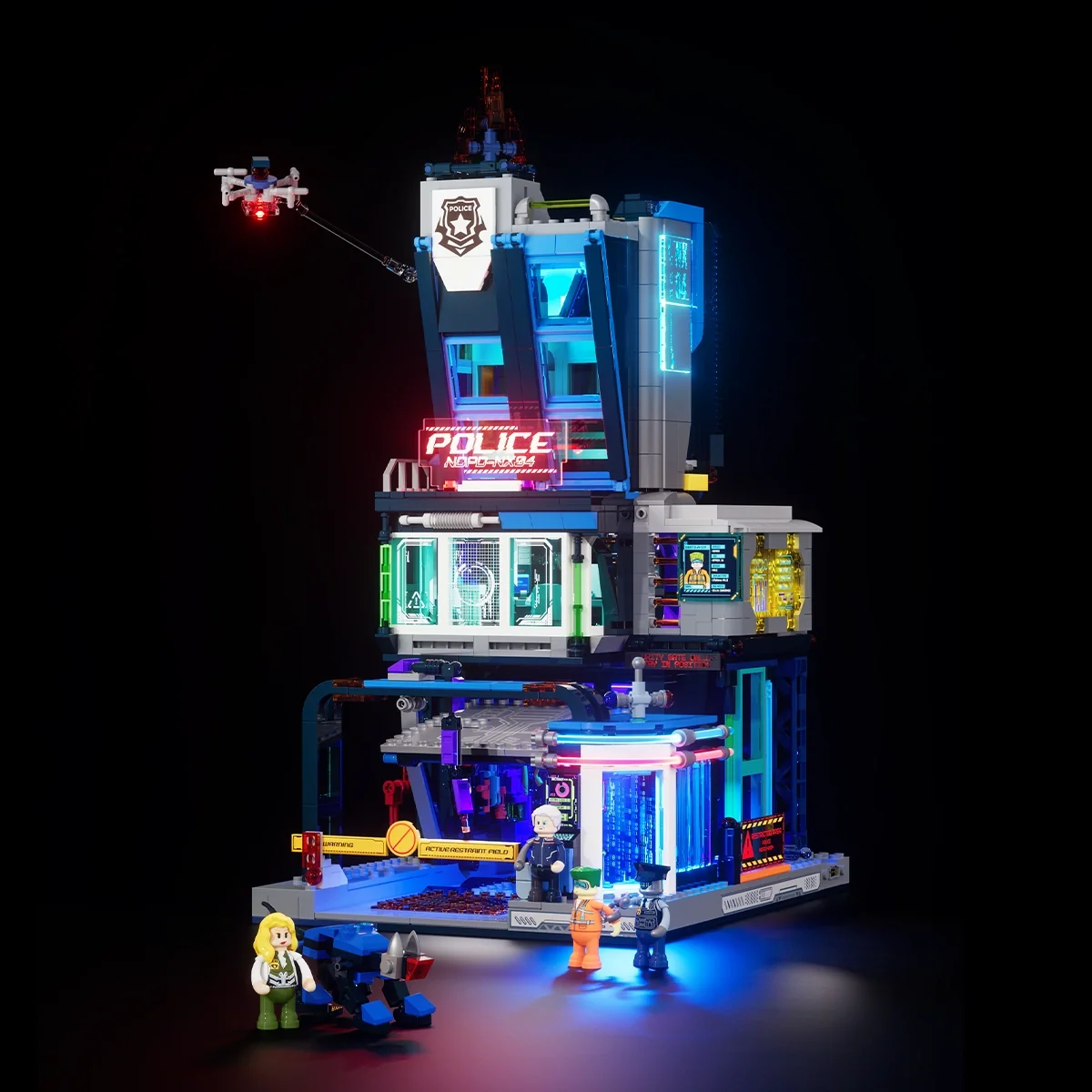 Cyberpunk Police HQ