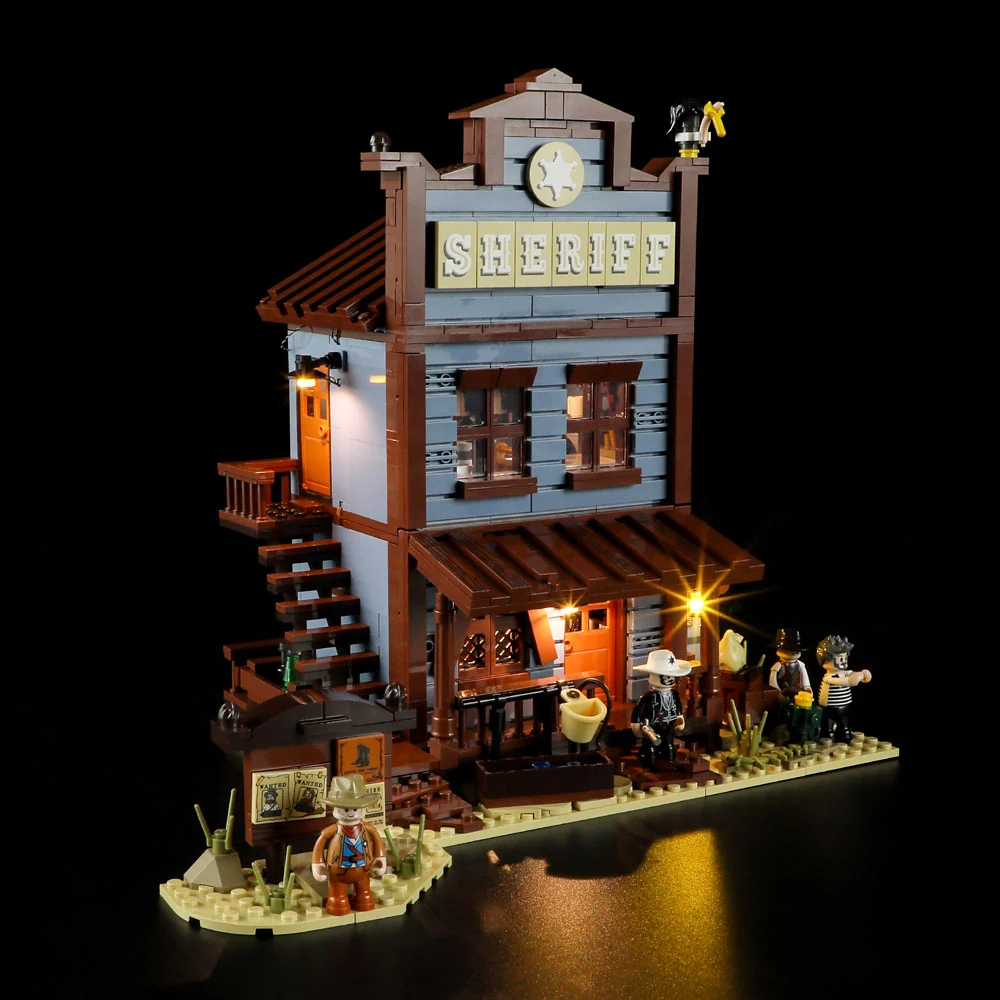 Sheriff's Office Old West Building Set with 4 Minifigures