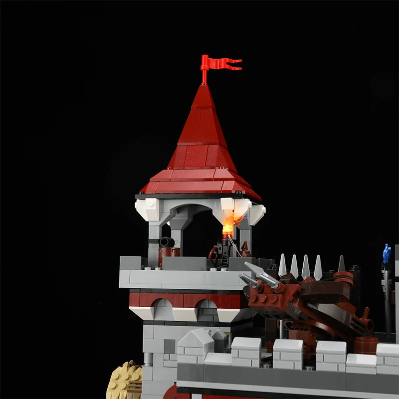Castle Armory Medieval Building Set with Four Figures