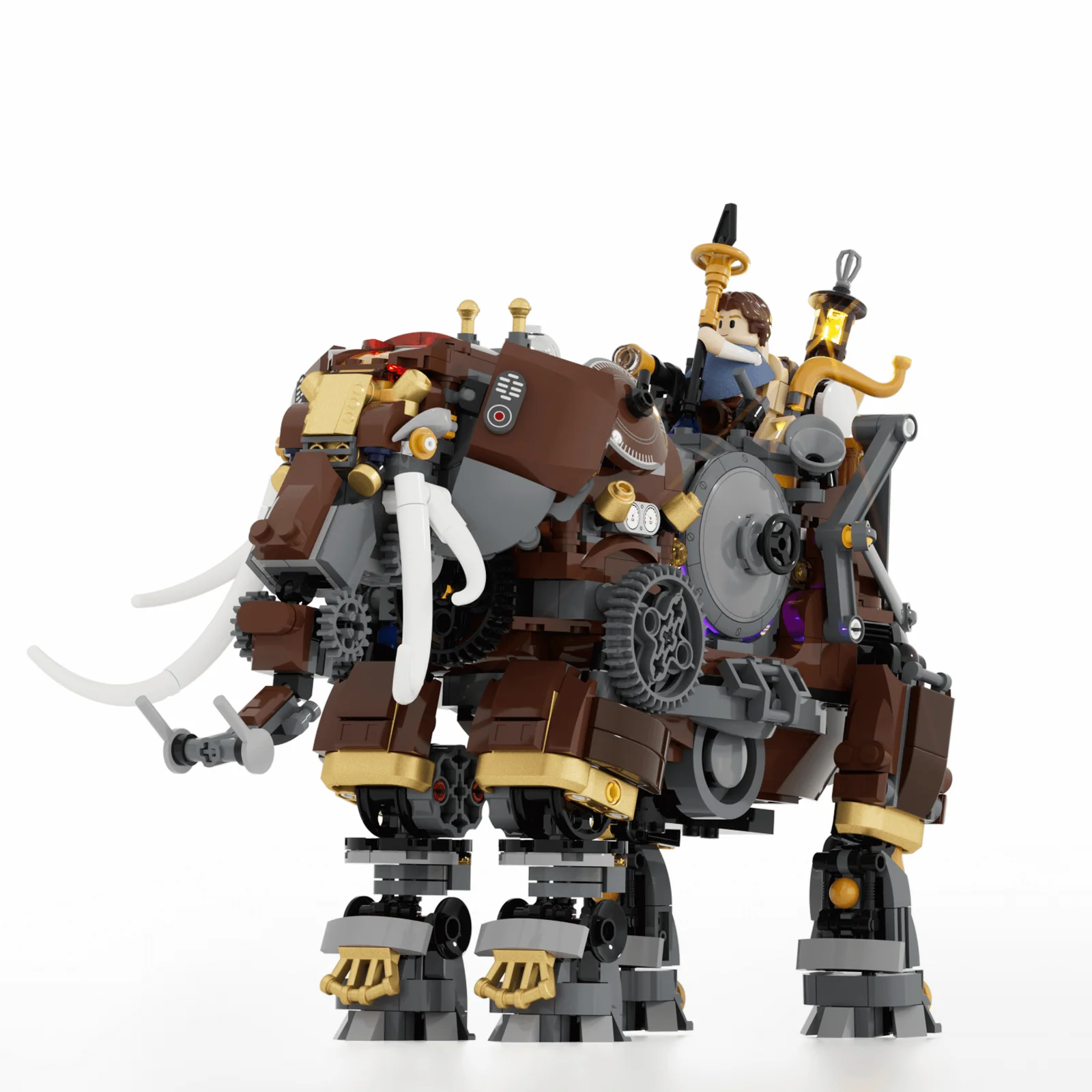 Steamphant 11014 Steampunk Mechanical Elephant Building Set