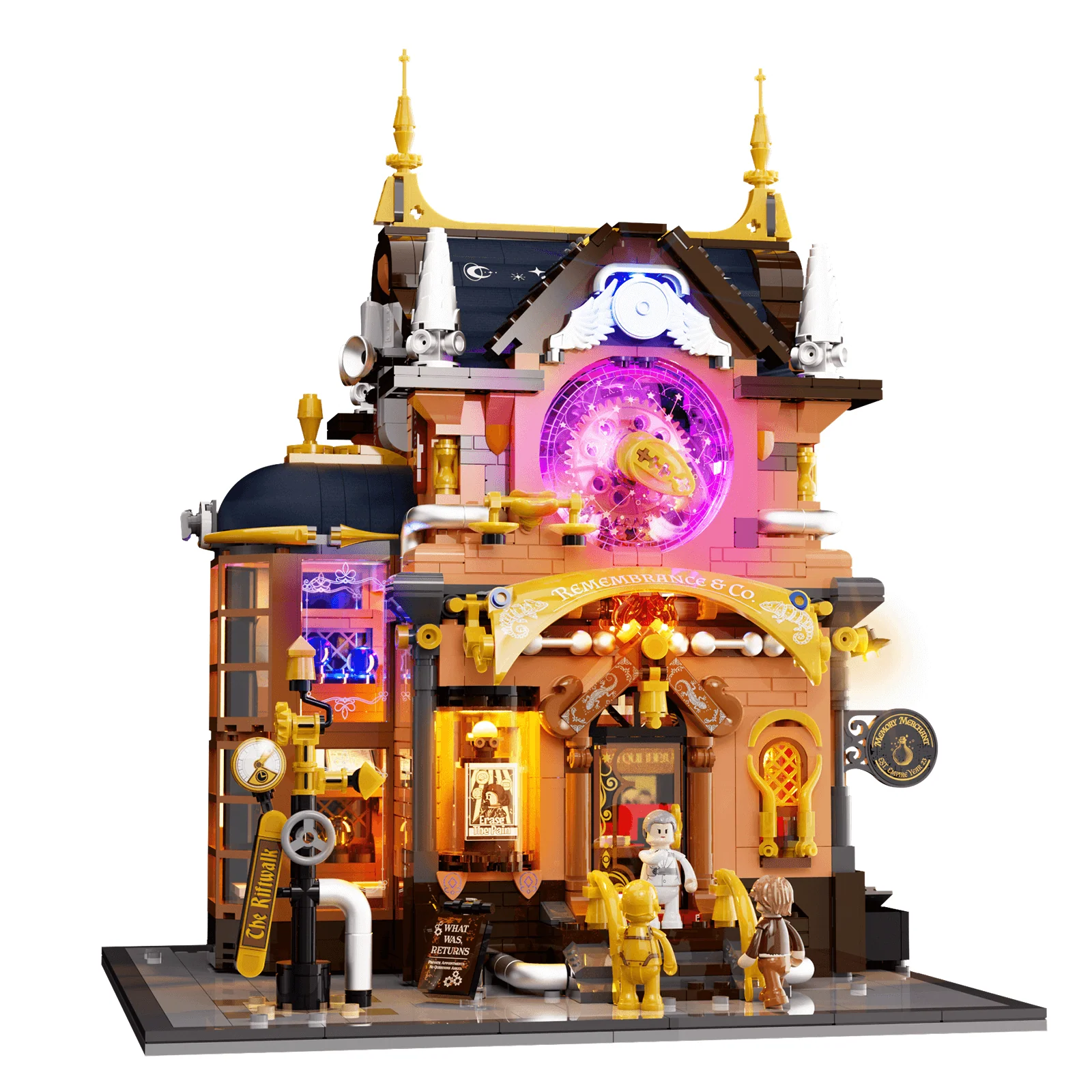 Steampunk Memory Magic Shop 11013 Victorian Building Set