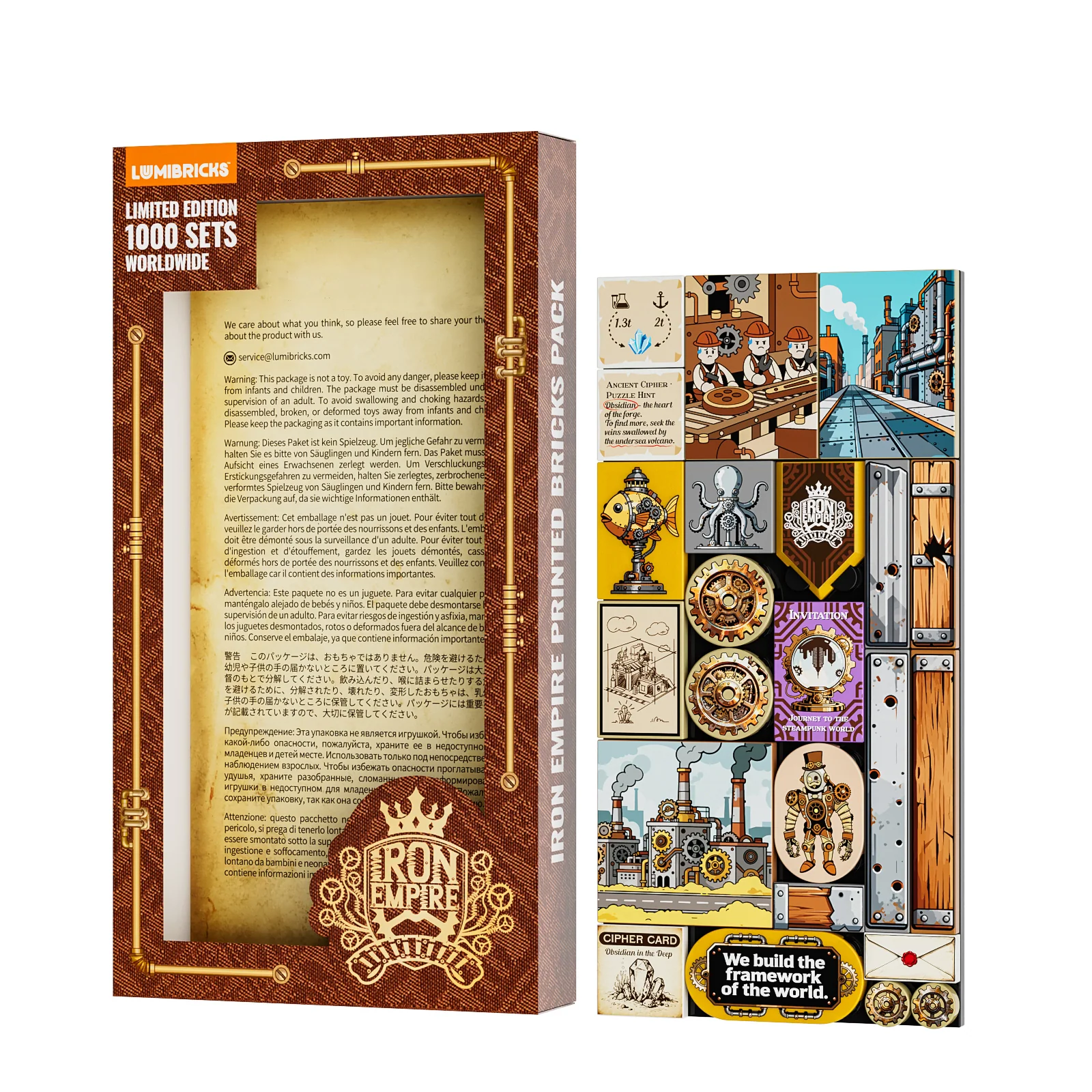 Iron Empire Printed Bricks Pack