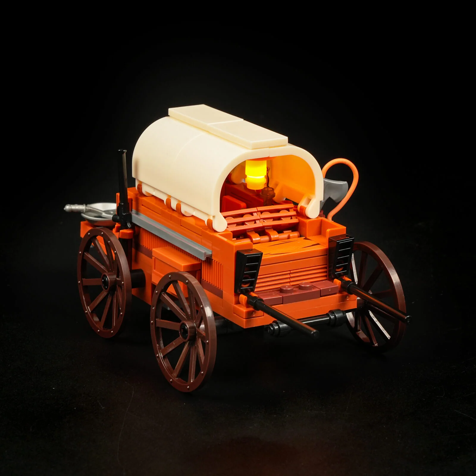Cowboy Camp Western Building Set with 542 Pieces
