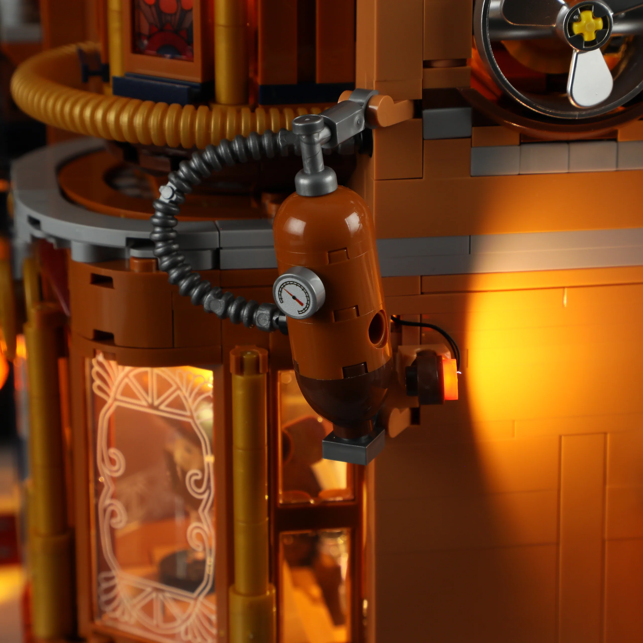 Steampunk Flying Club Building Set with Modular Baseboards