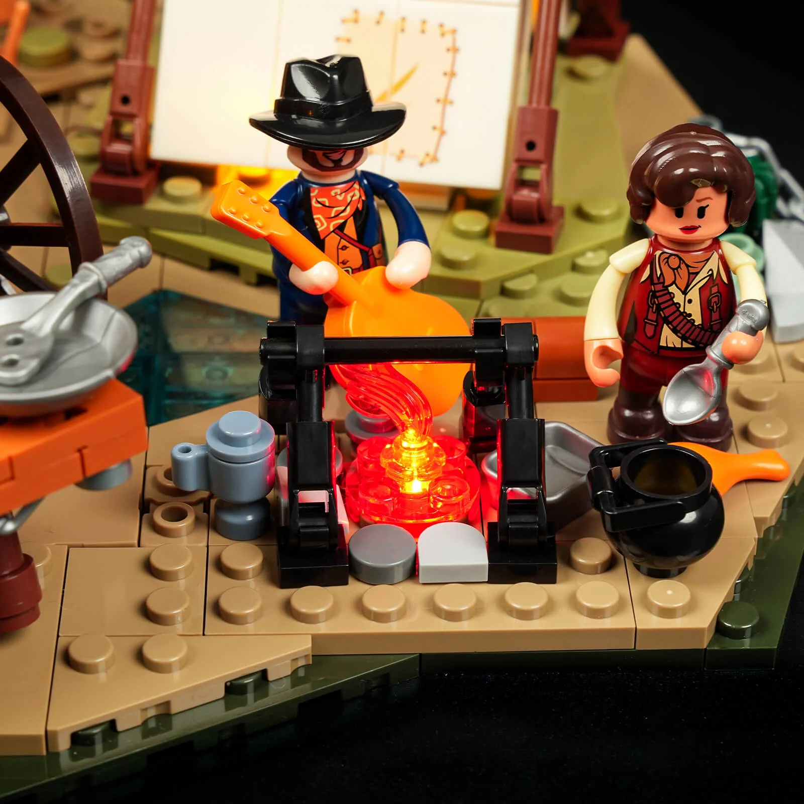 Cowboy Camp Western Building Set with 542 Pieces